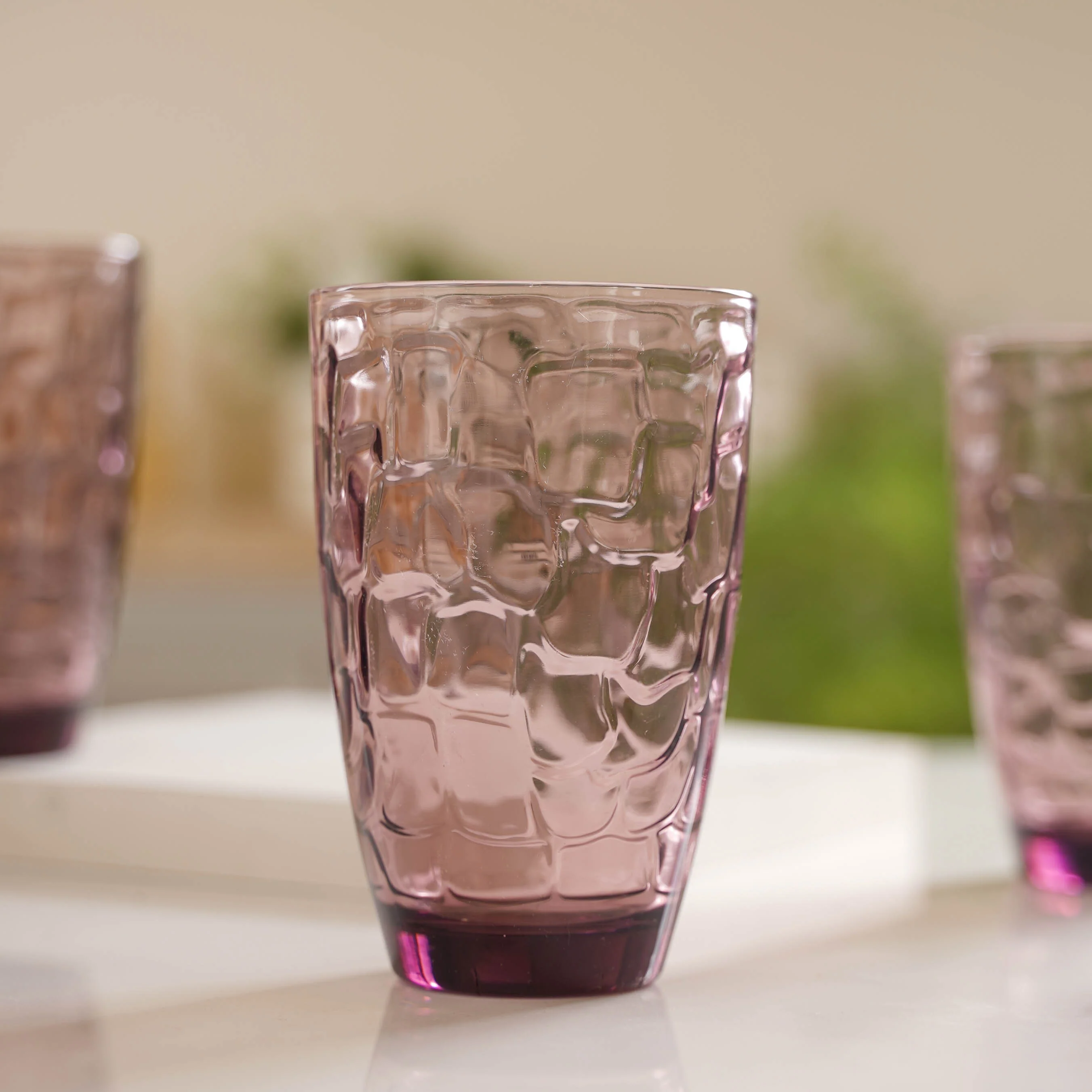 Mauve Orchid Water Tumbler Set of 6 - Image 6