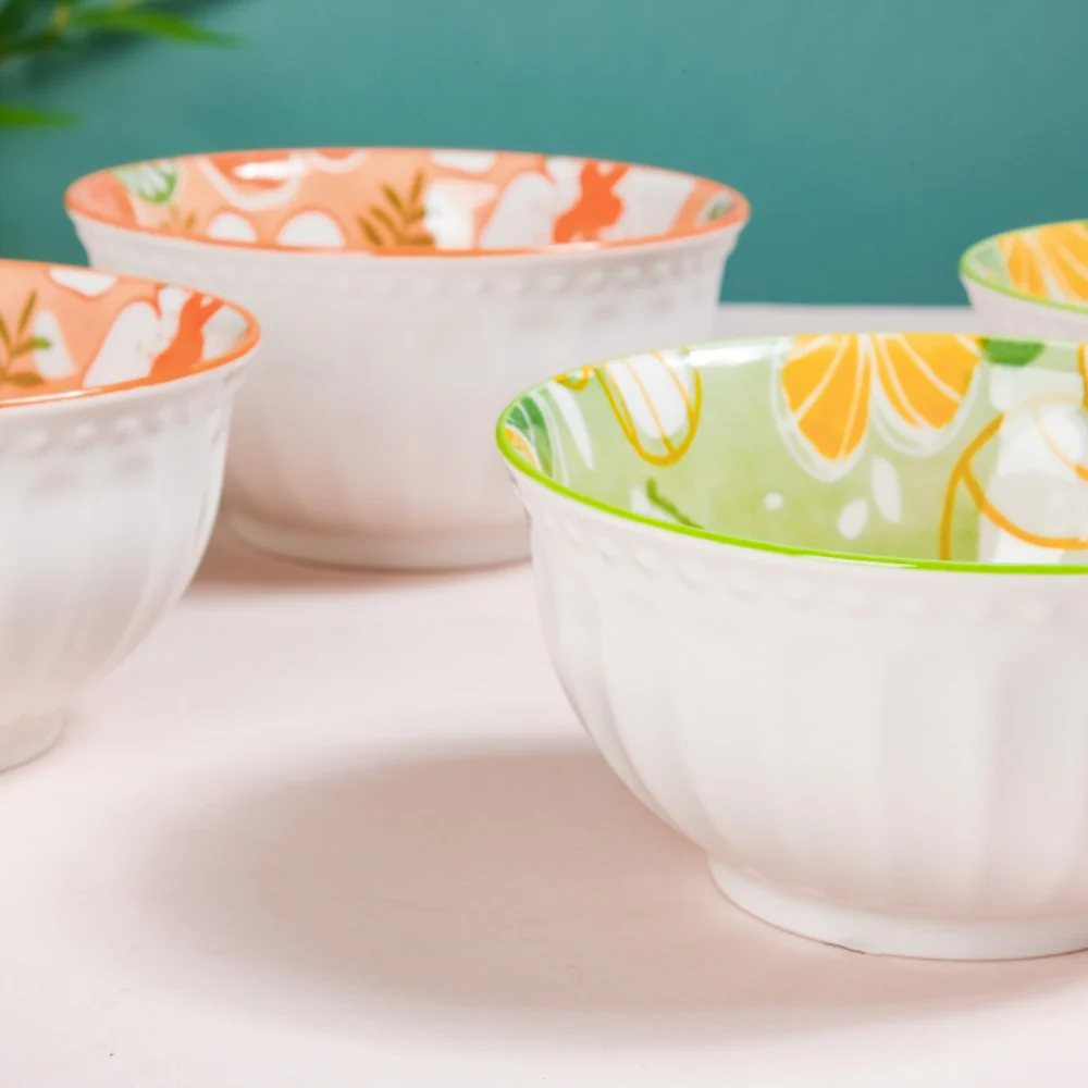 Meadow Muse Ceramic Soup Bowl 280 ml Set Of 4 - Image 13