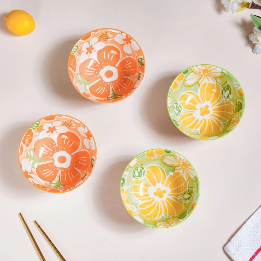 Meadow Muse Ceramic Soup Bowl 280 ml Set Of 4 - Image 2