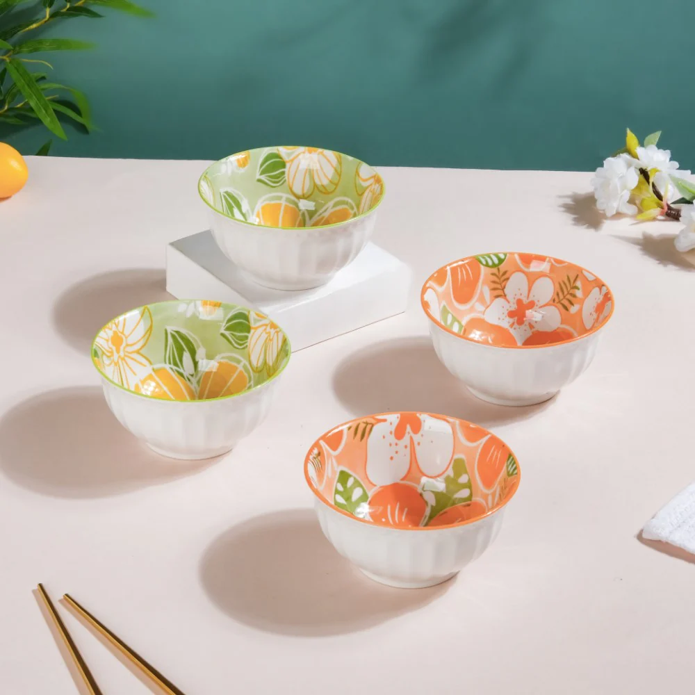 Meadow Muse Ceramic Soup Bowl 280 ml Set Of 4 - Image 5