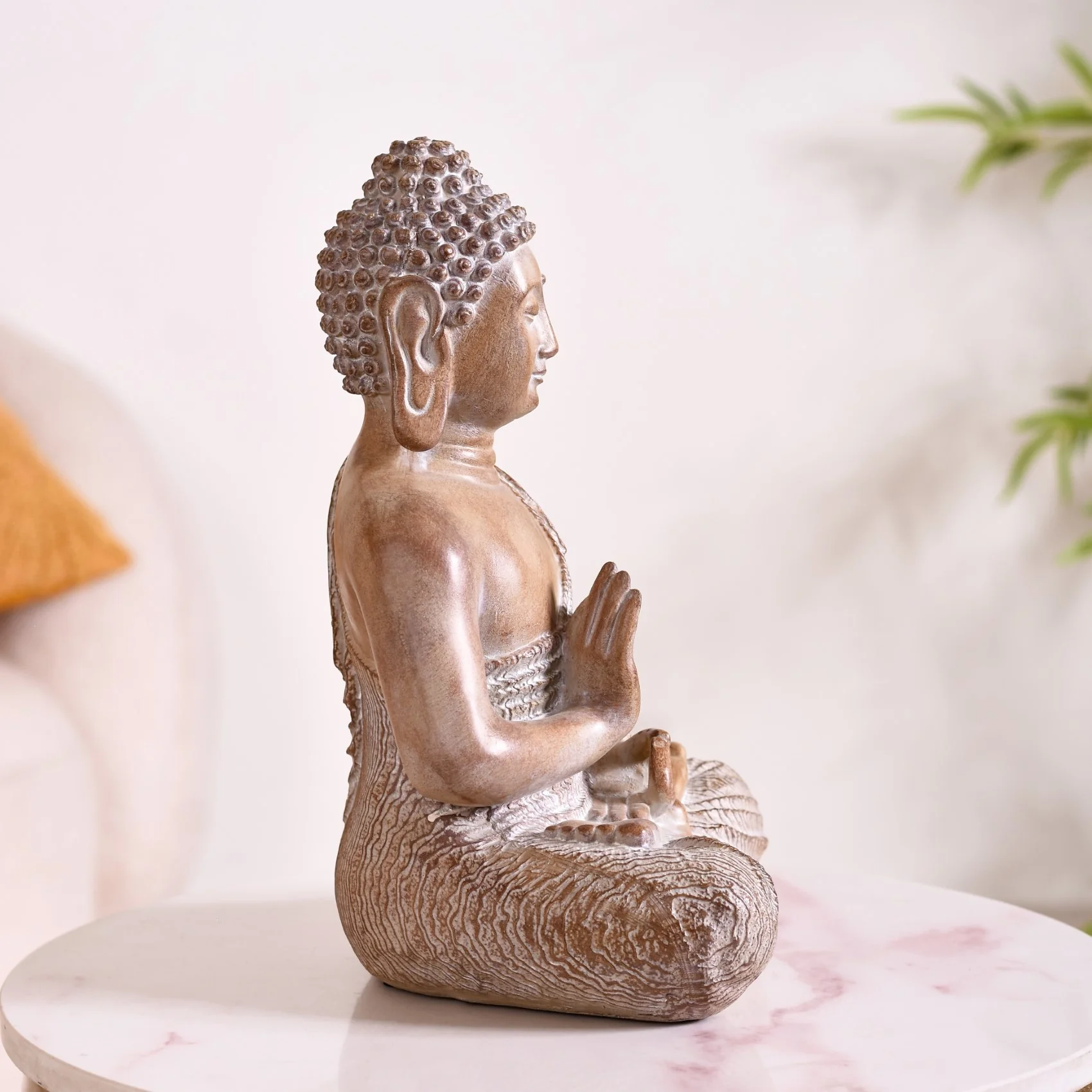 Meditating Buddha Mudra Showpiece For Home Decor - Image 7