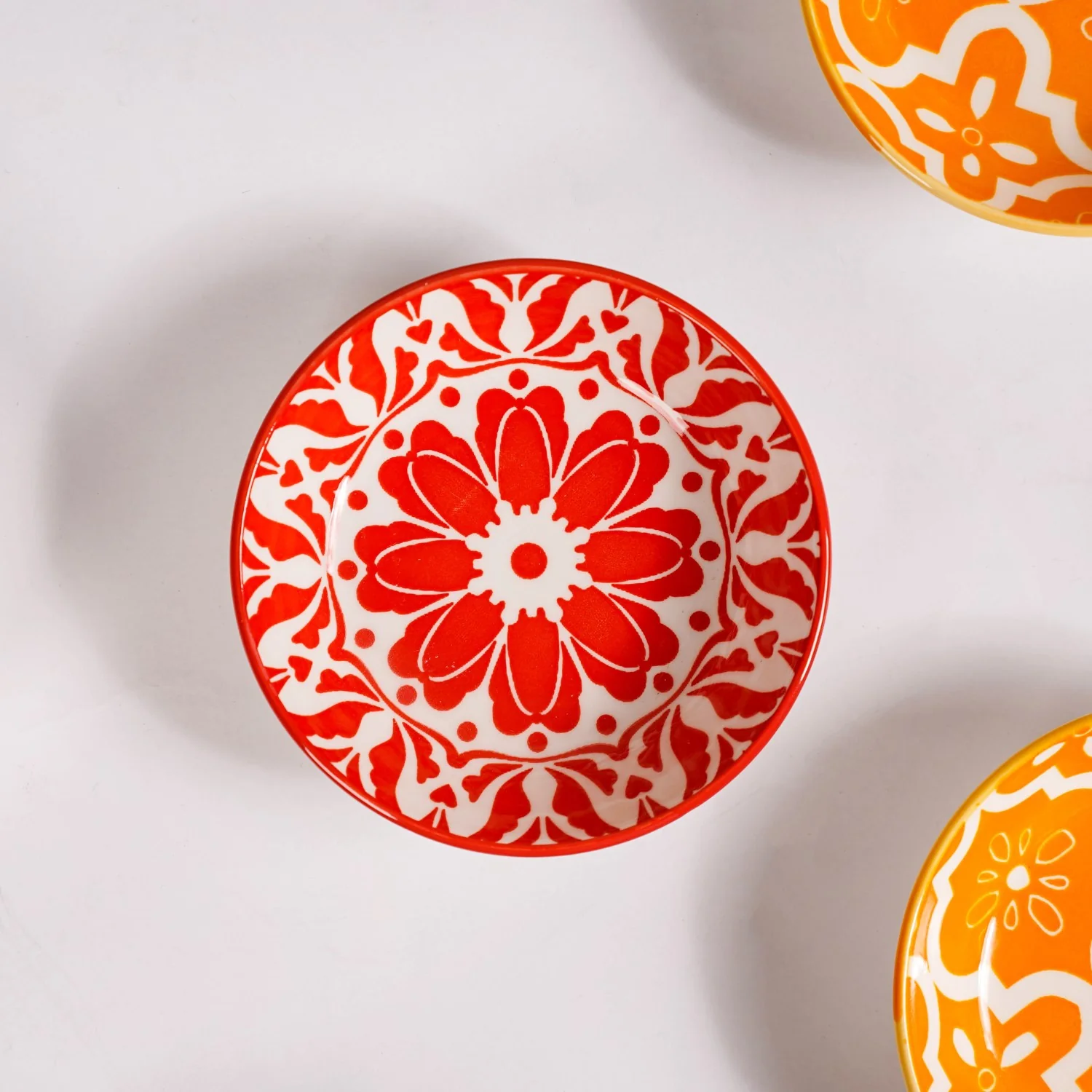 Mediterranean Vibrancy Small Ceramic Bowls Set Of 8 70ml - Image 6