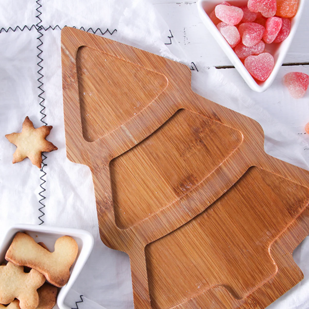 MERRY Christmas Tree Plate - Image 6