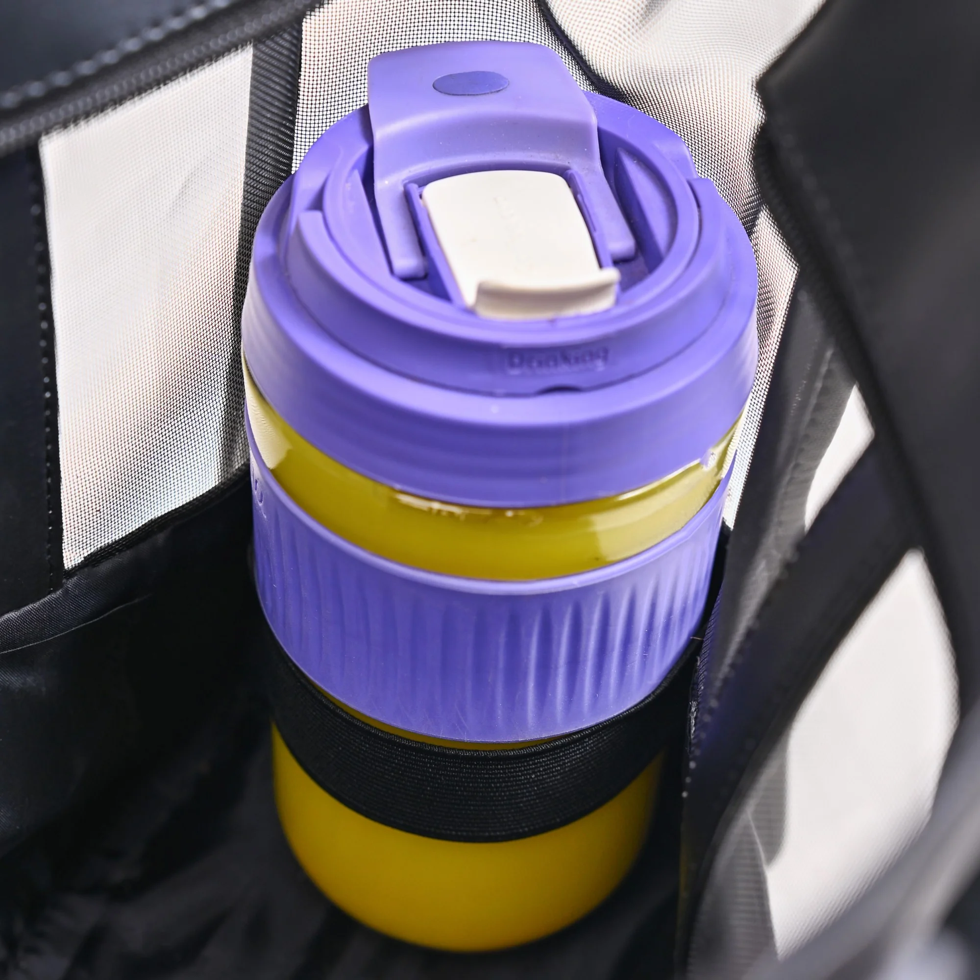 Mesh Lunch Bag Black - Image 11