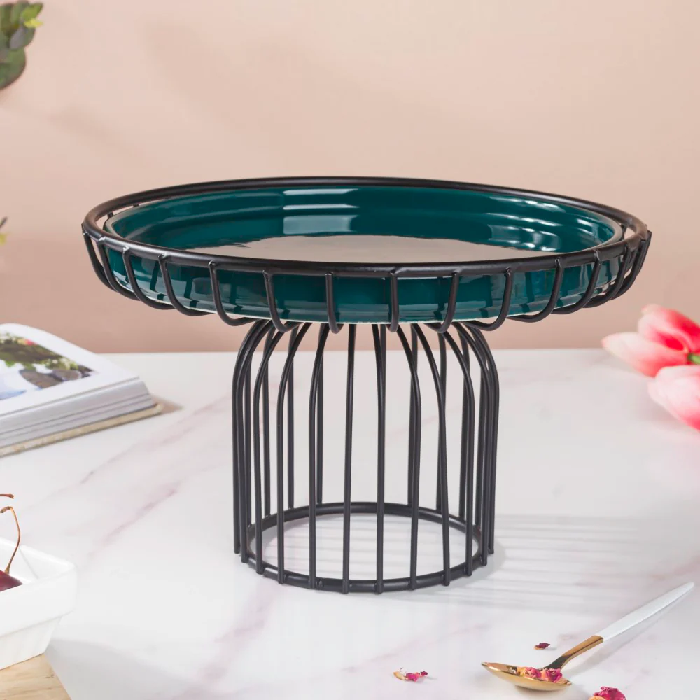 Metal Cake Stand 8 inch - Image 7