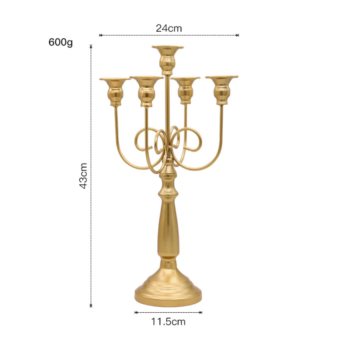 Metal Candle Stand - Image 3