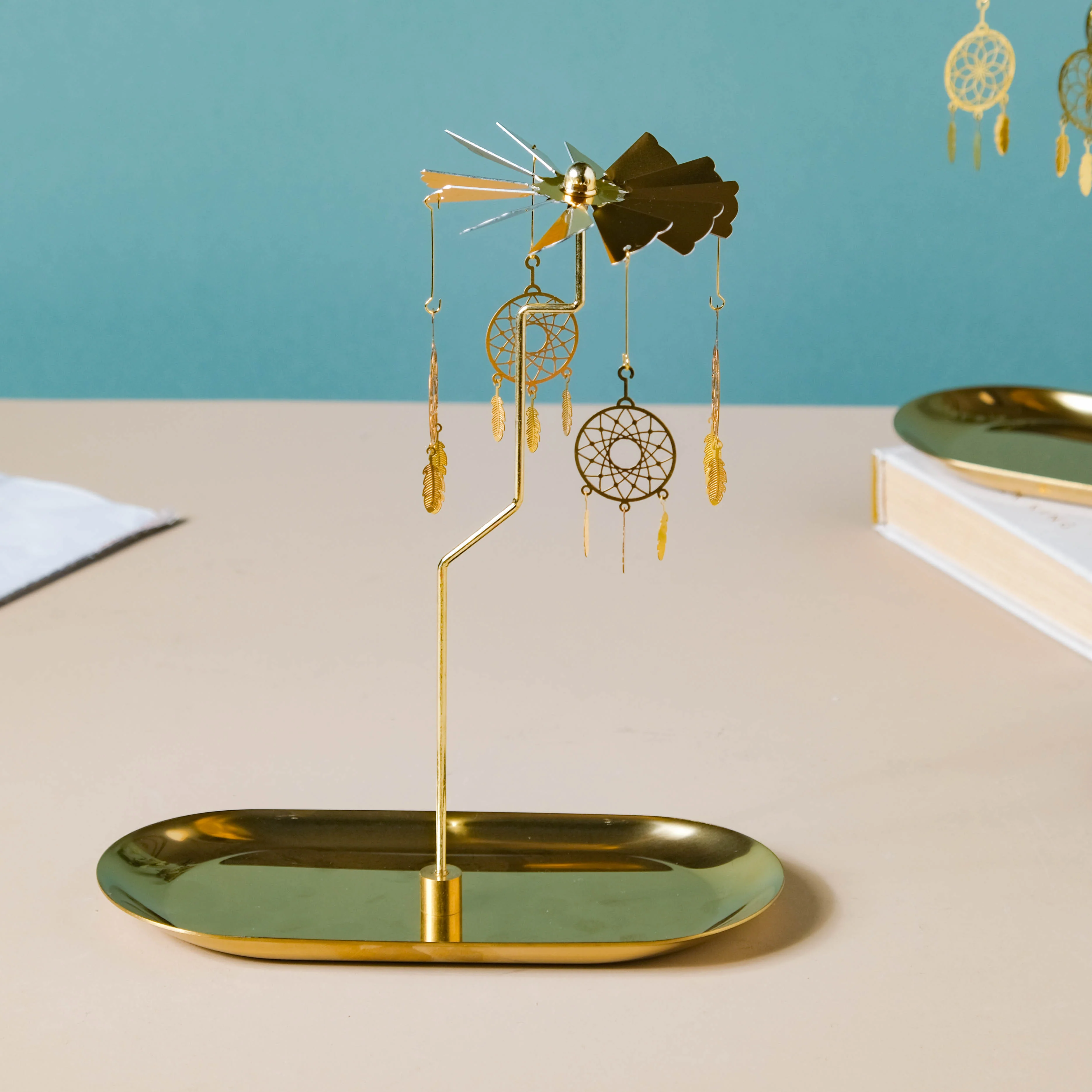 Metal Carousel Decor