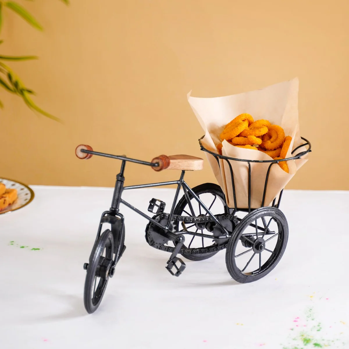Metal Tricycle French Fry Basket - Image 13