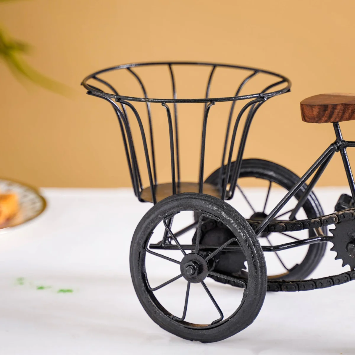 Metal Tricycle French Fry Basket - Image 3