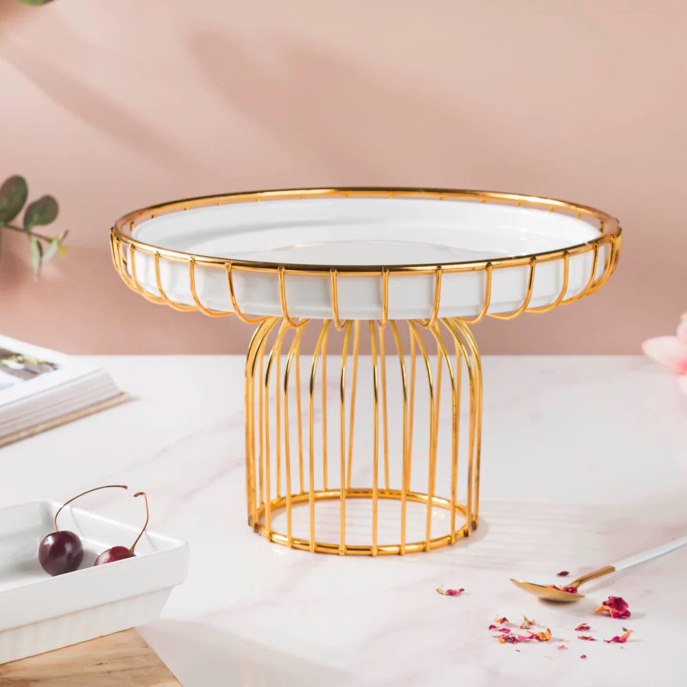 Metallic Cake Stand 8 inch - Image 10