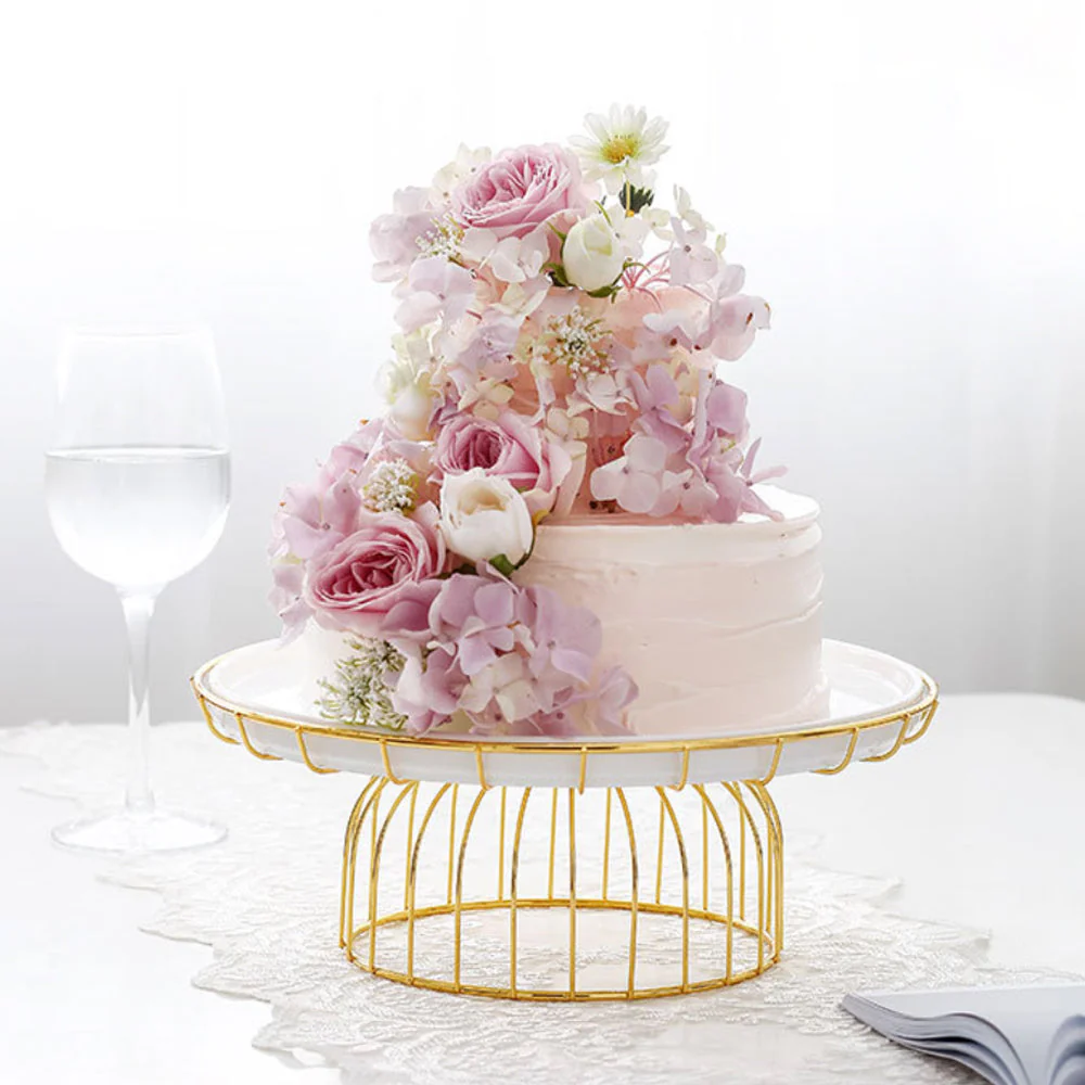 Metallic Cake Stand 11 Inch - Image 7