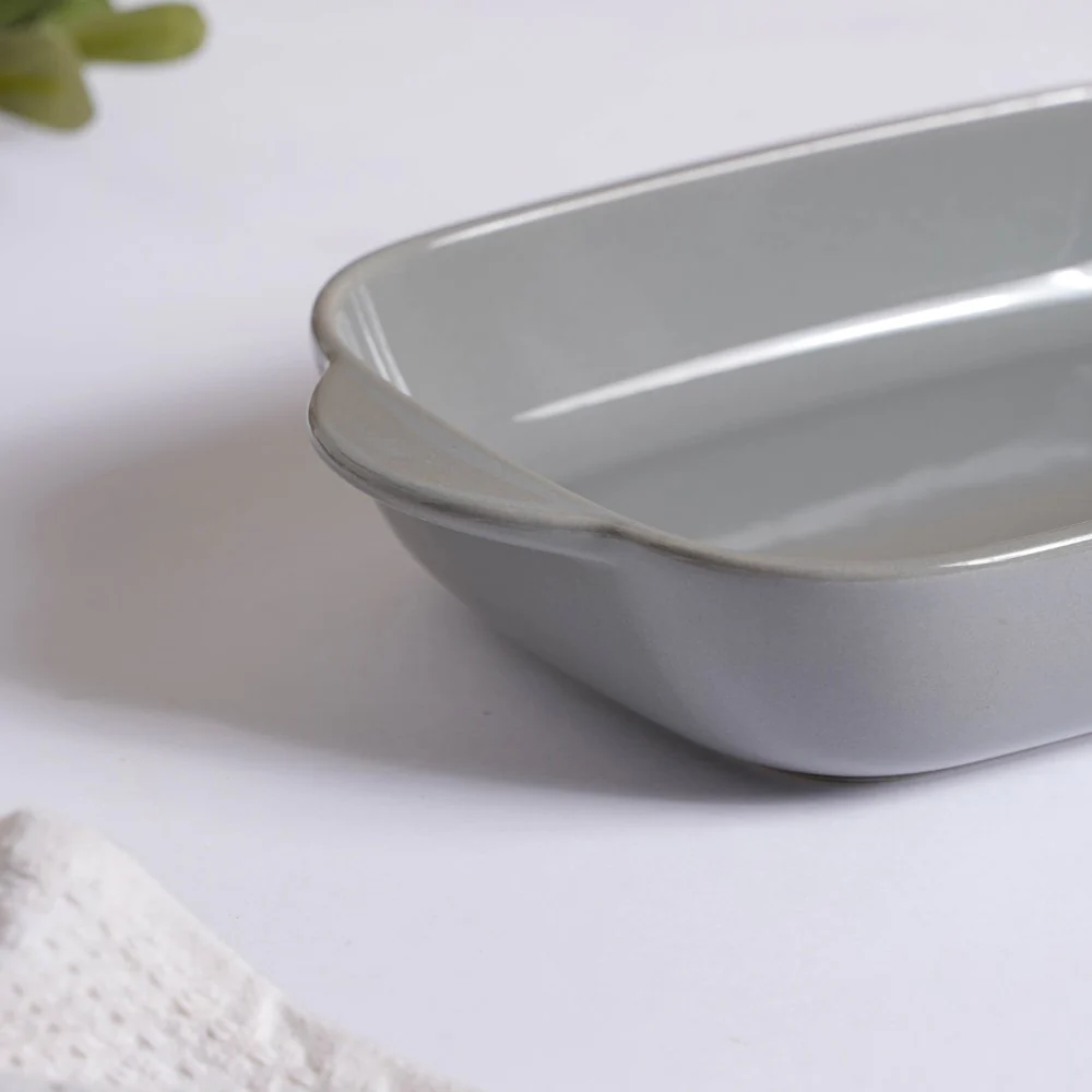 Microwave Oven Baking Dish Grey 8.5 Inch - Image 7