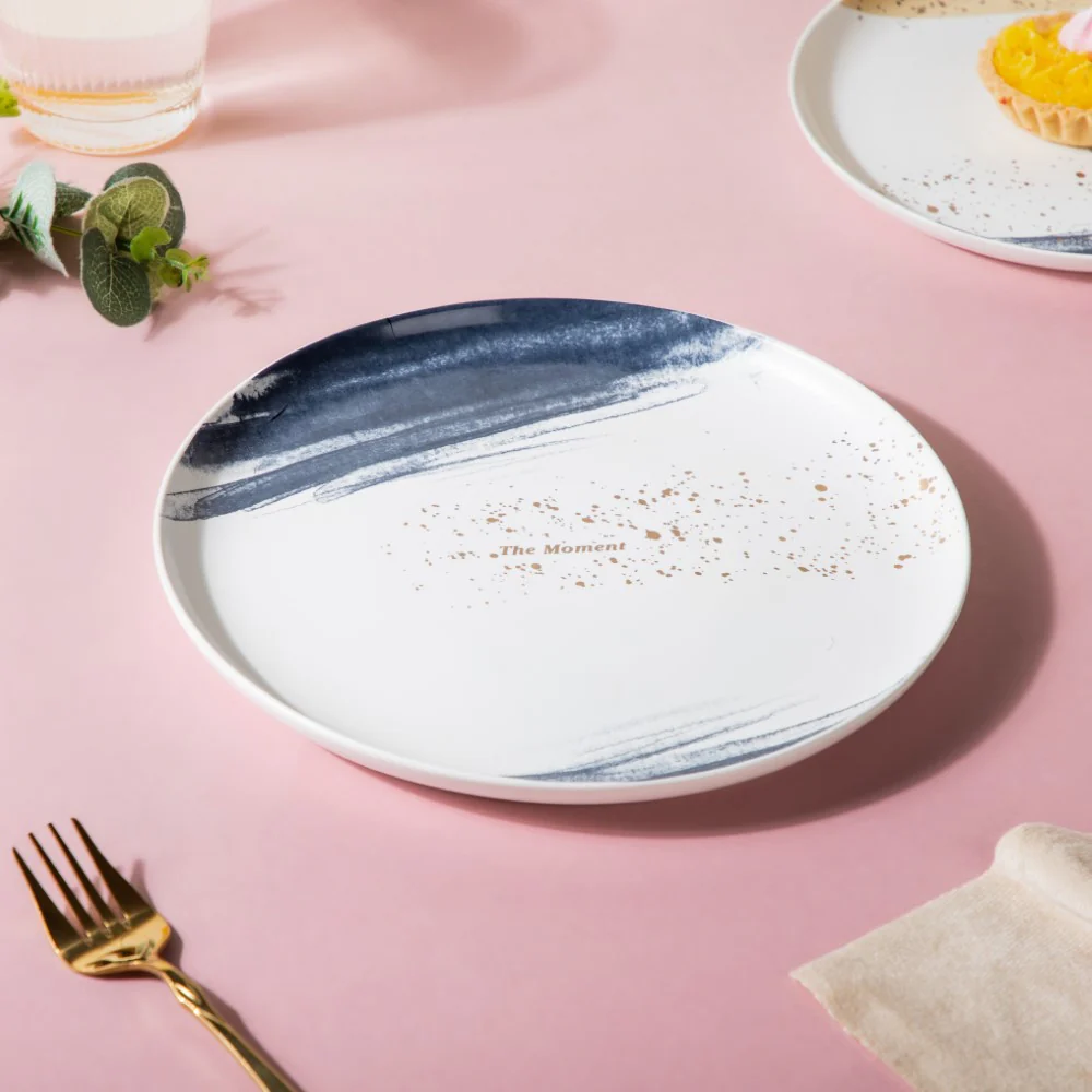 Midnight Ceramic Dinner Plate 9 Inch