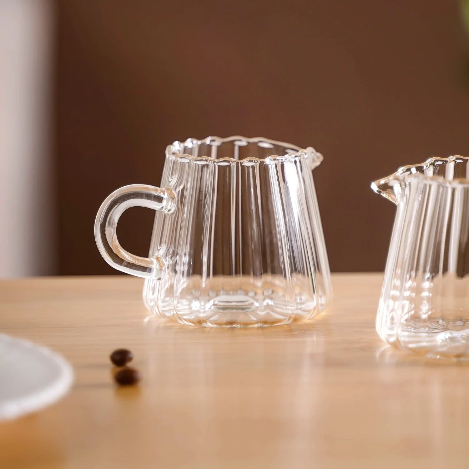 Milk Pot Glass Creamer Jug Set Of 2 120ml - Image 7