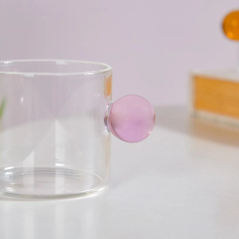 Mini Espresso Shot Glass Cup Pink 70ml - Image 9