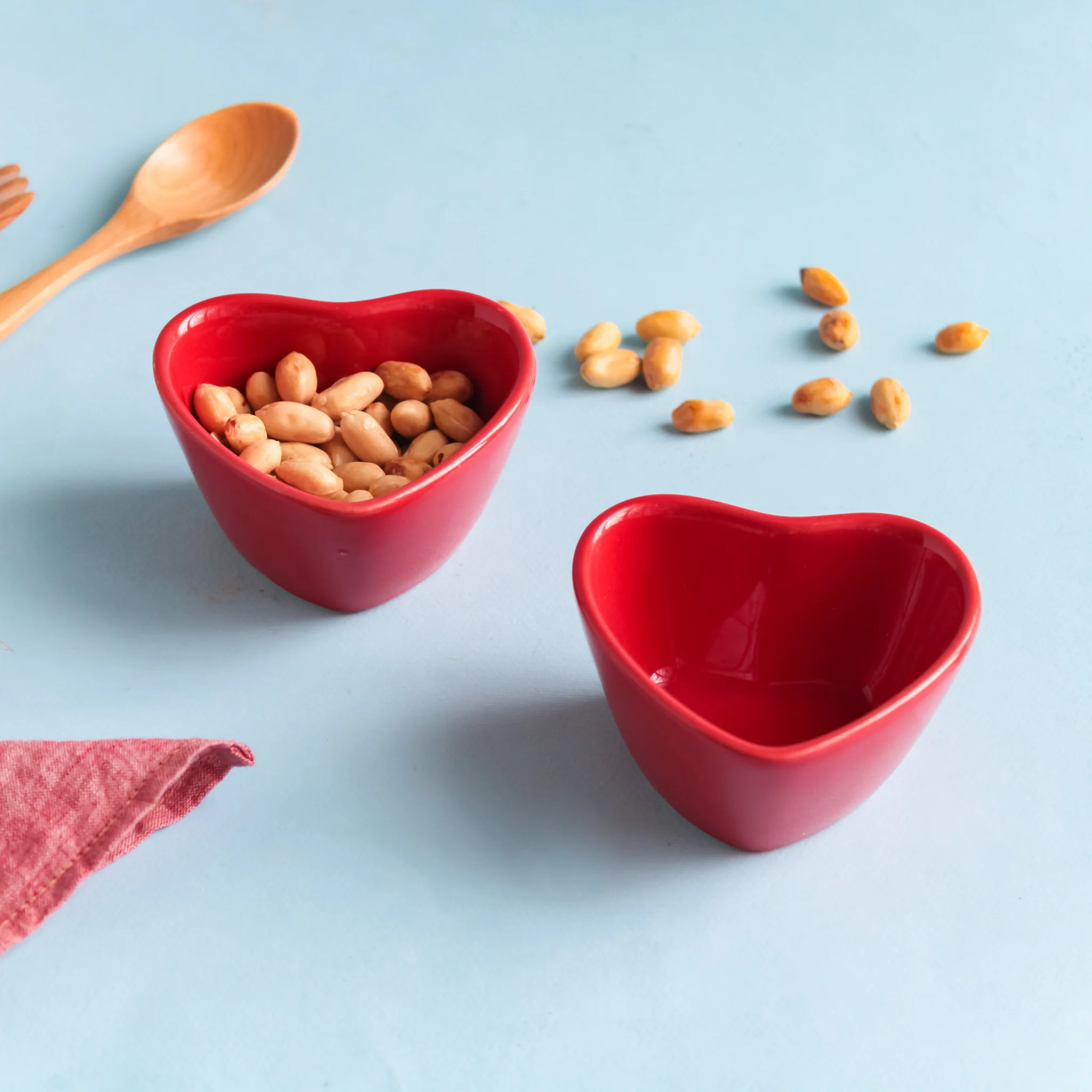 Mini Heart Bowl Set of 2 - Image 2