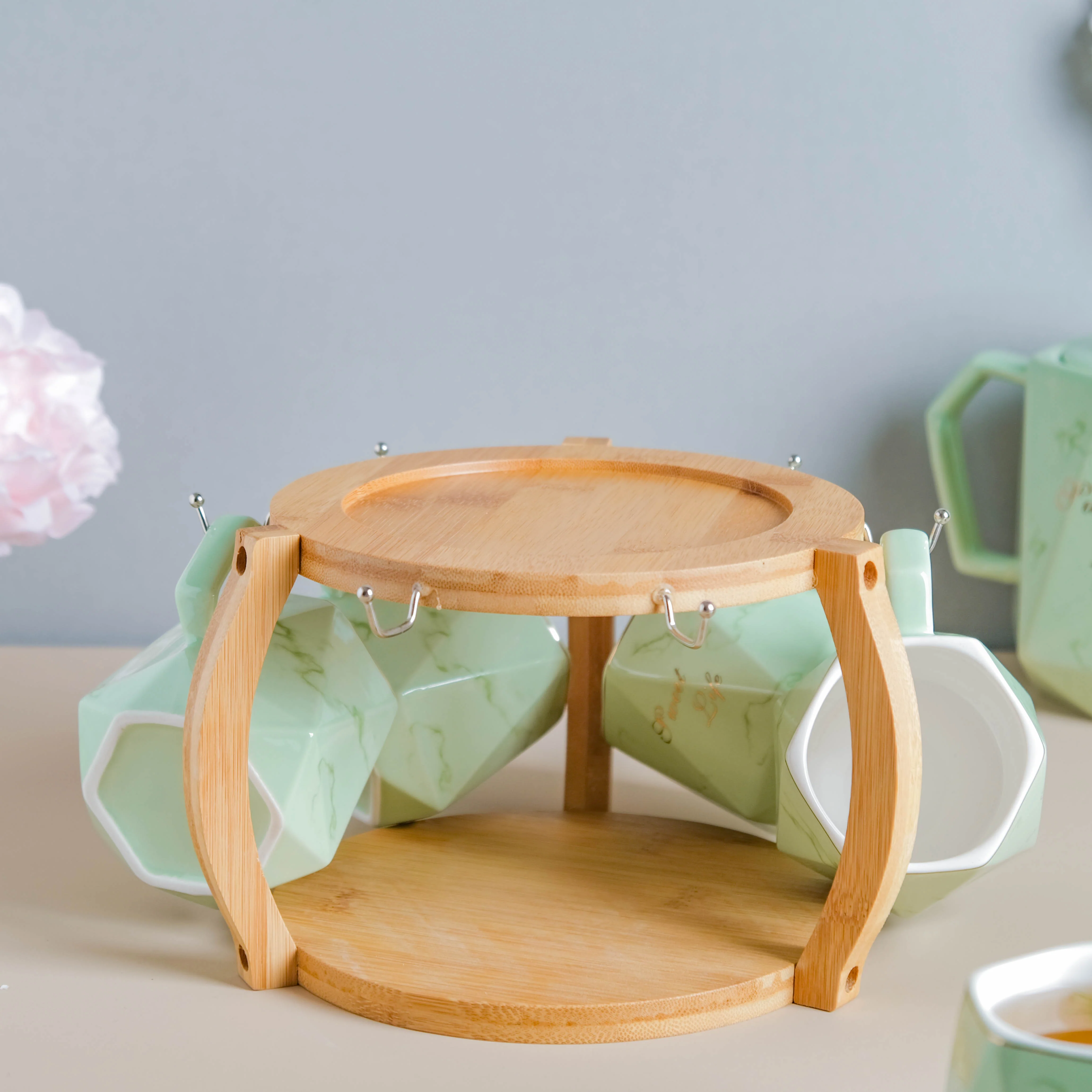 Mint Green Tea Set - Image 12