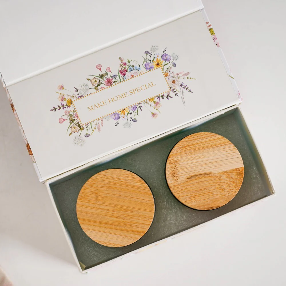 Mint Rosemary Scented Candle Jar With Lid Set Of 2 - Image 5