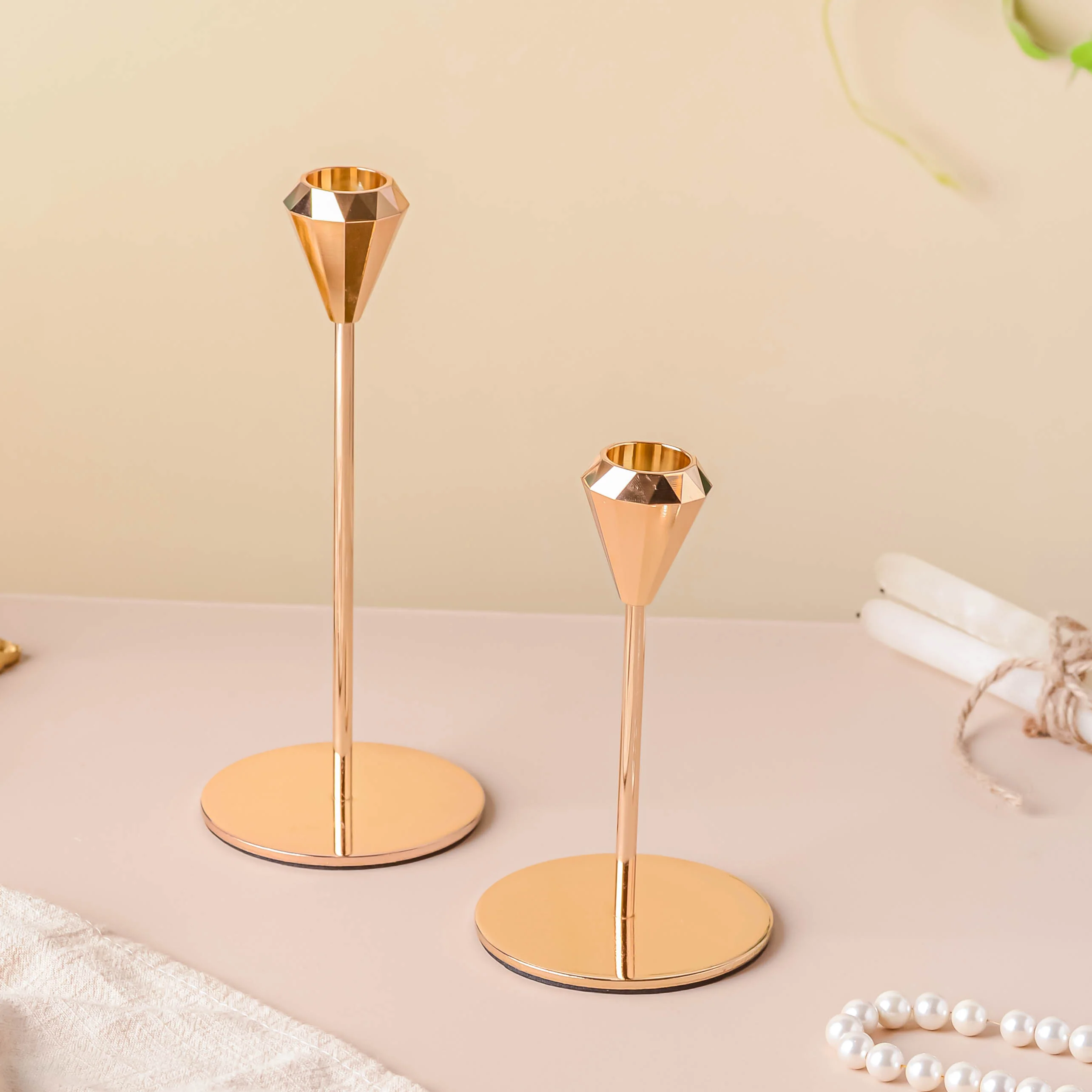 Modern Candle Holder Set of 2 - Image 13