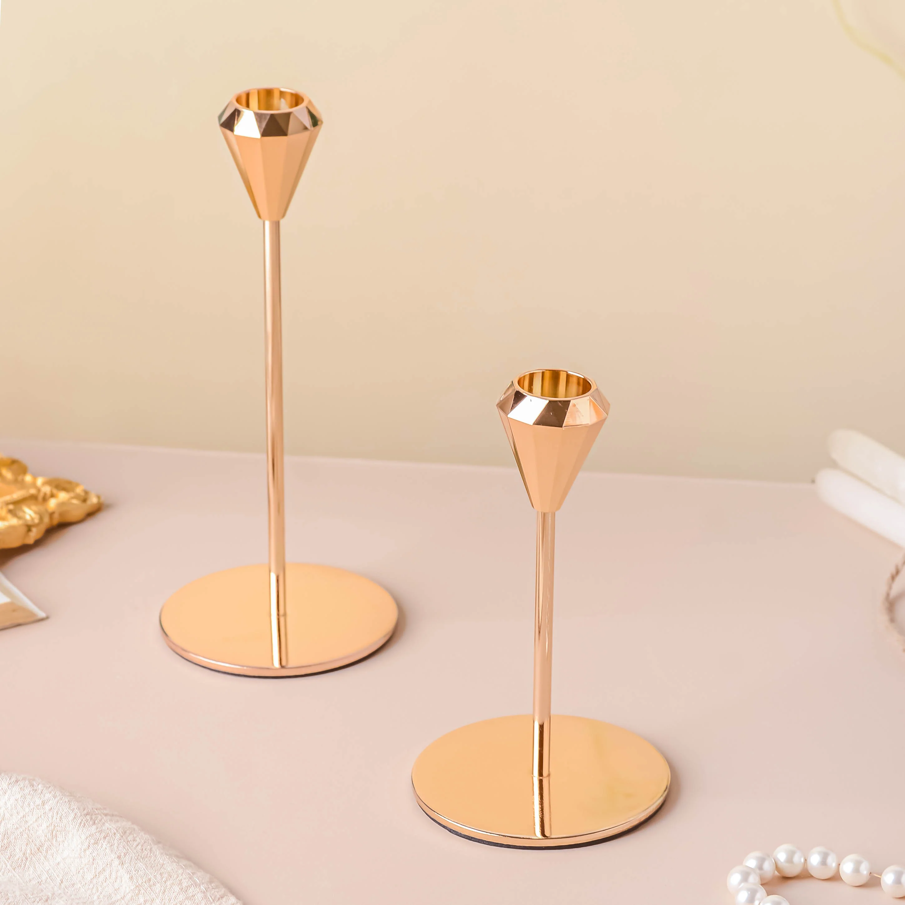 Modern Candle Holder Set of 2 - Image 17