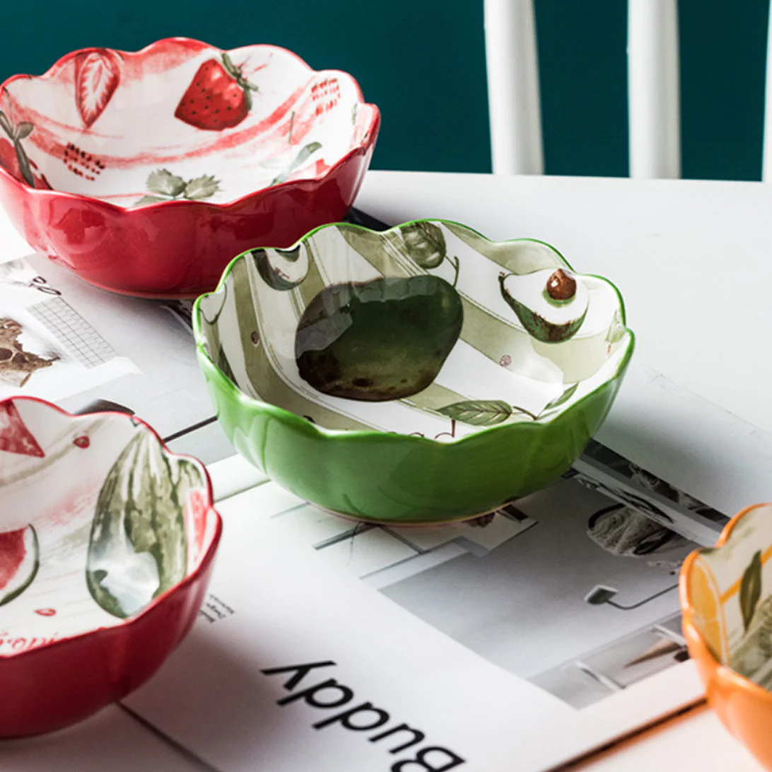 Modern Ceramic Fruit Bowls 500 ml - Image 7