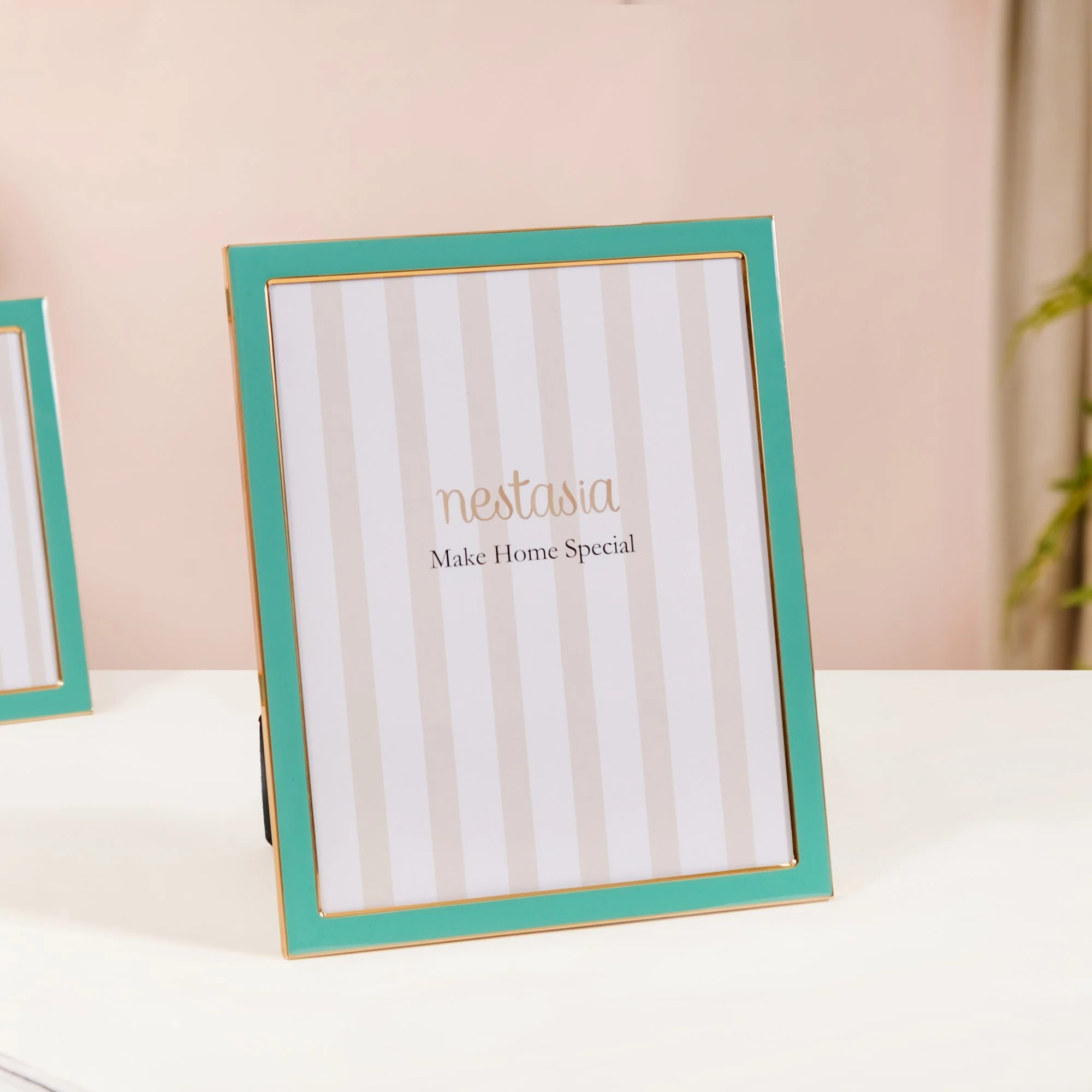 Modern Picture Frames Teal Set Of 3 - Image 4