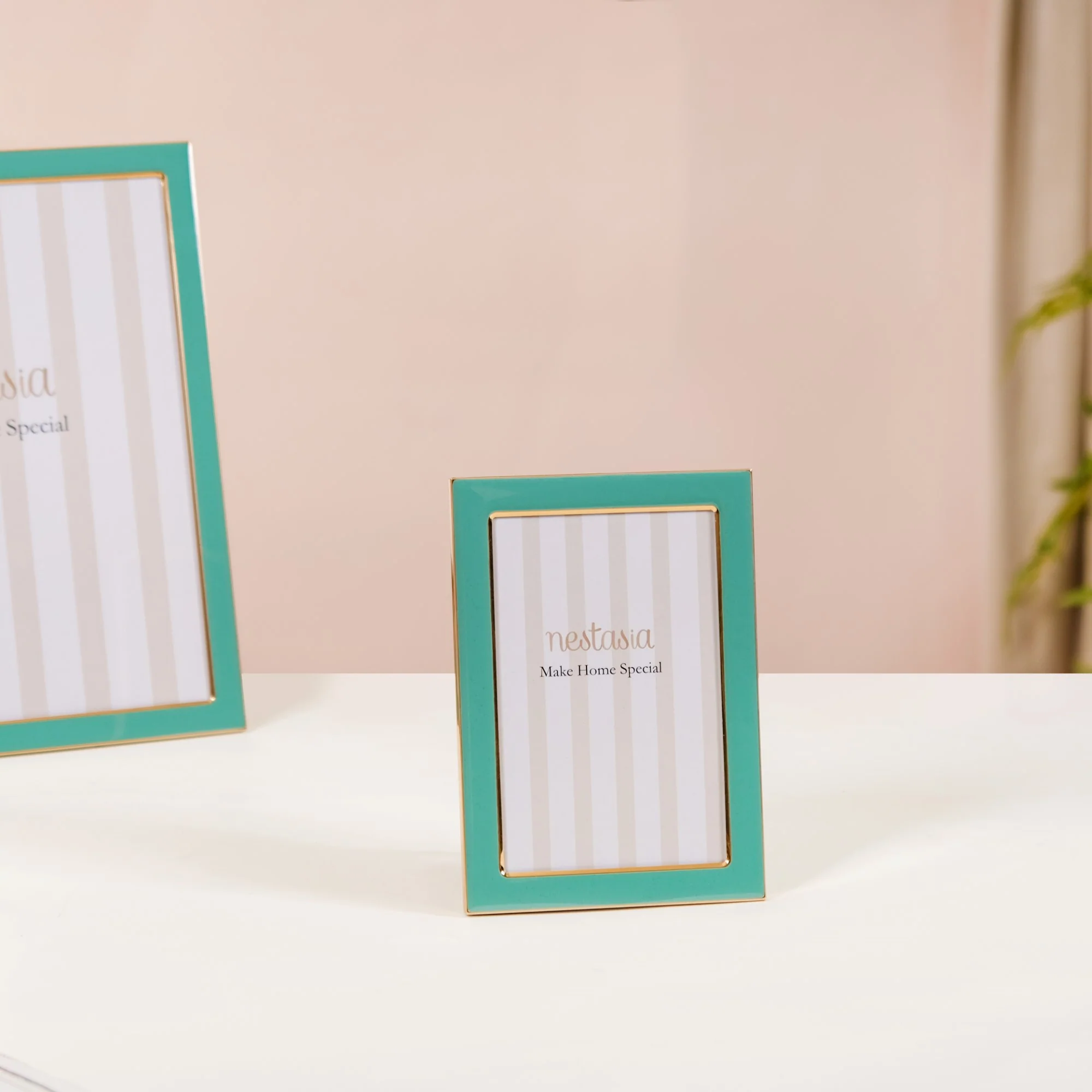 Modern Picture Frames Teal Set Of 3 - Image 6