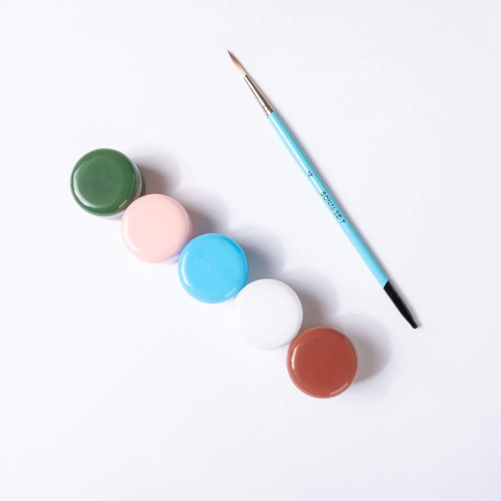 Modern Poolside Wooden DIY Paint Kit 13x10 Inch - Image 9