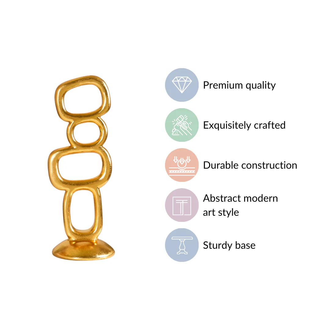 Modern Stacked Abstract Showpiece - Image 5