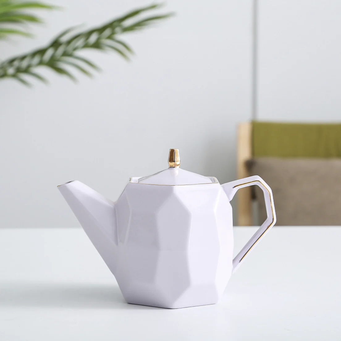 Modern Tea Set Purple - Image 9