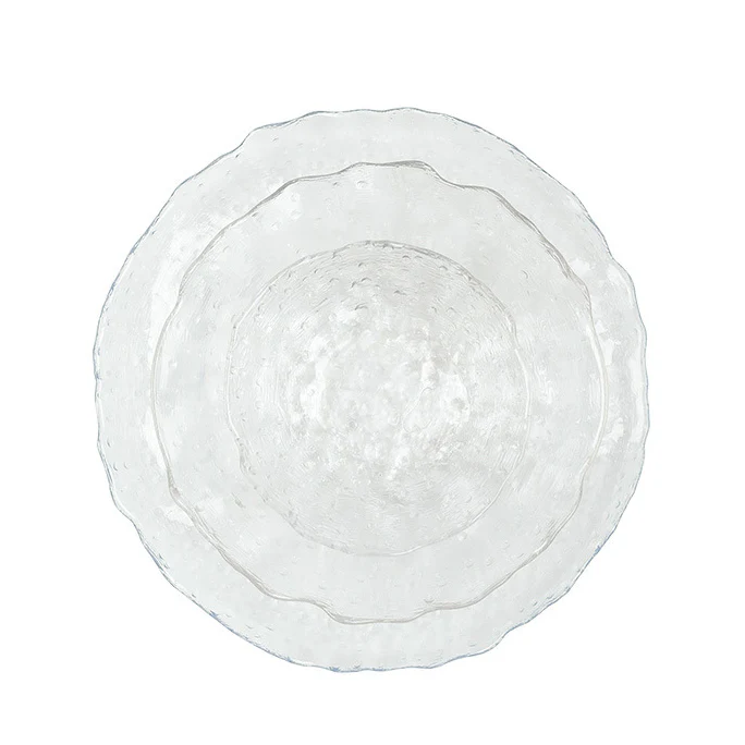Modern Textured Plate and Bowl Set of 3 - Image 12