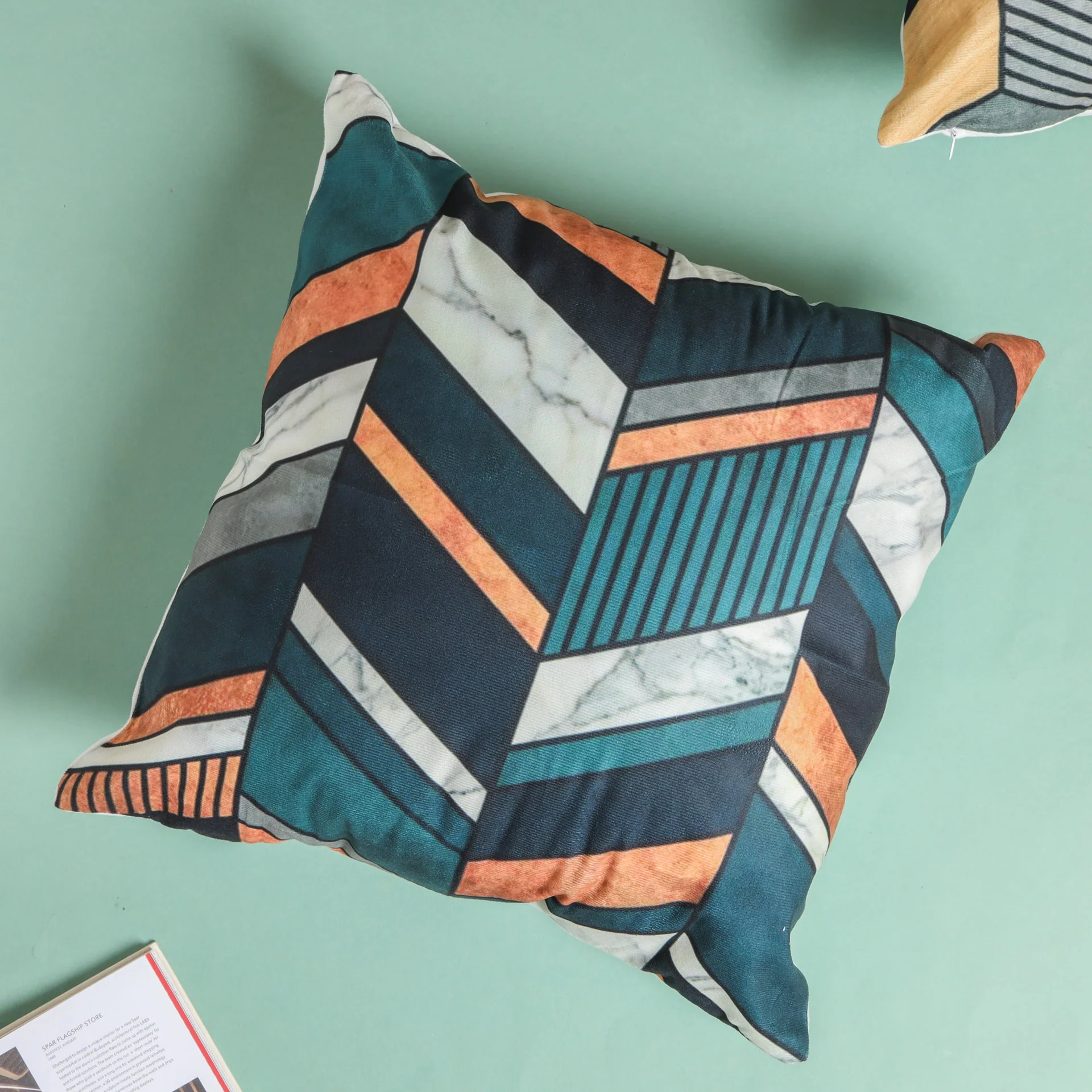 Modern Zigzag Design Pillow Slip