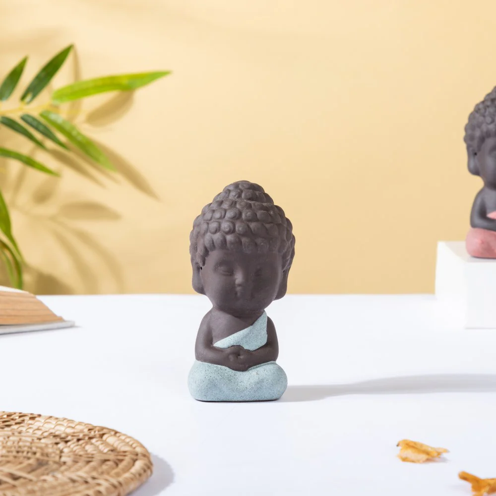 Monk Showpiece Set Of 4 - Image 6