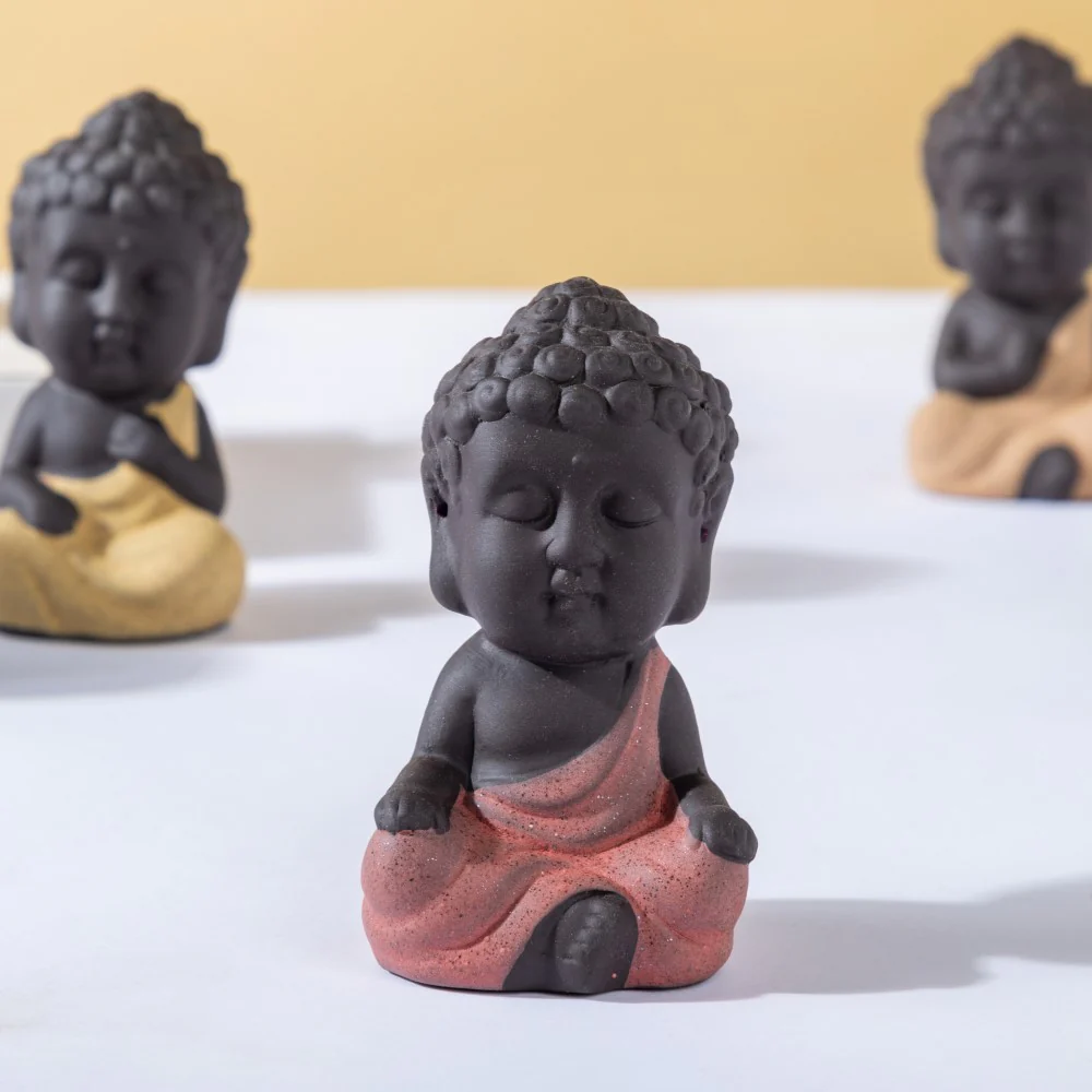 Monk Showpiece Set Of 6 - Image 10