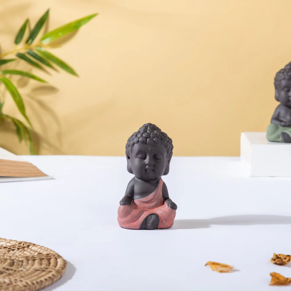 Monk Showpiece Set Of 6 - Image 7