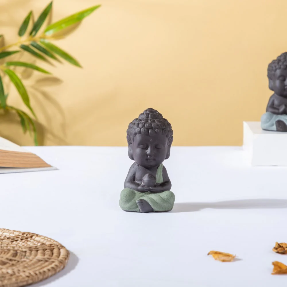 Monk Showpiece Set Of 6 - Image 9