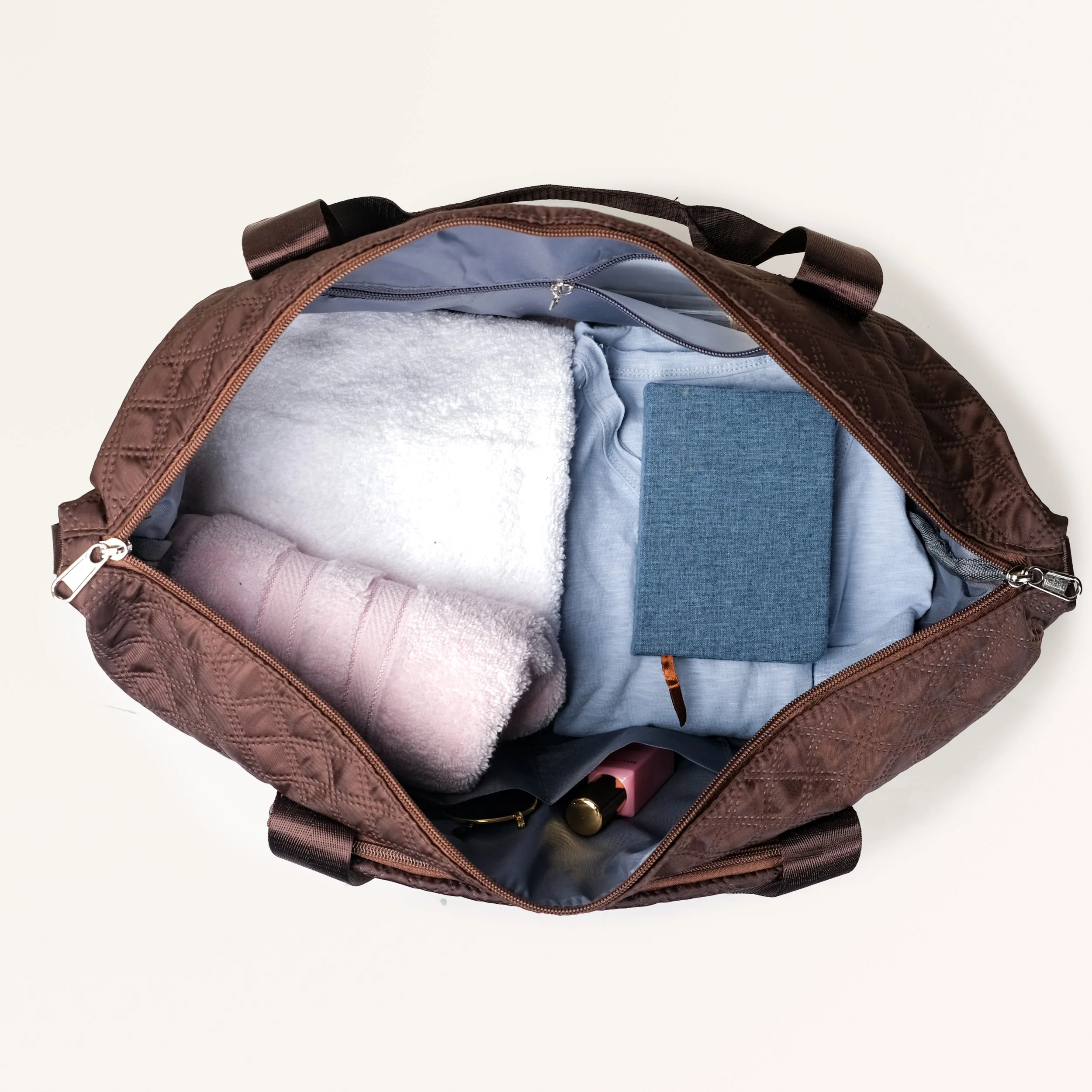 Montara Extendable Foldable Bag Dark Brown - Image 9