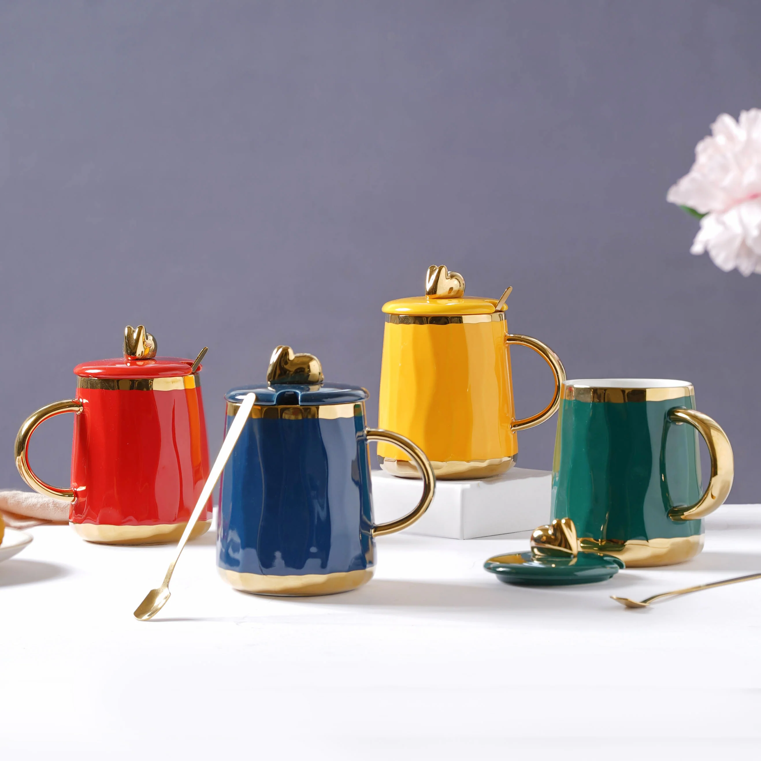 Mug With Gold Detail - Image 7