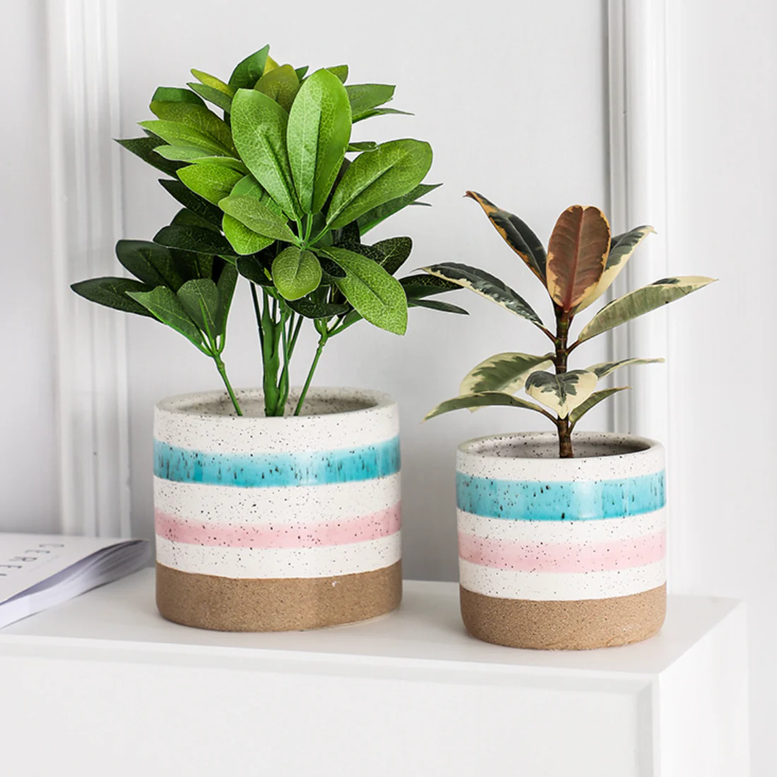 Multicolour Plant Pot Set Of 3 - Image 8