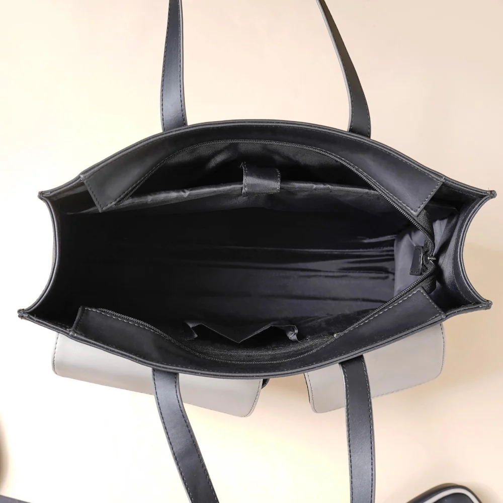 Multifunctional Designer Tote Bag Black - Image 14