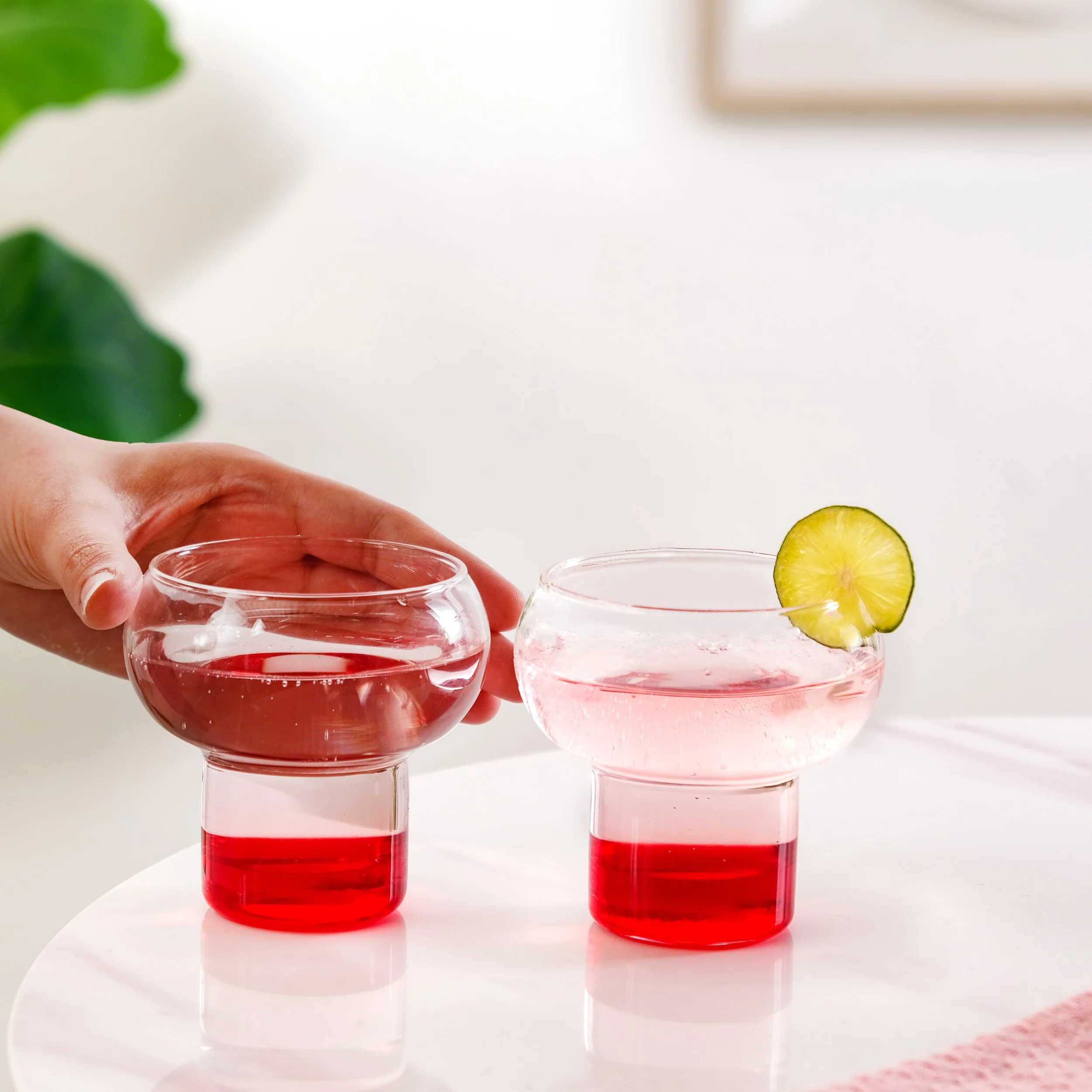 Orbit Stem Cocktail Glass Set Of 2 300ml - Image 2