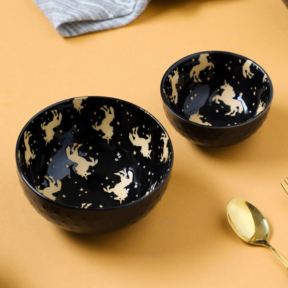 Natura Bowls Black - Image 2