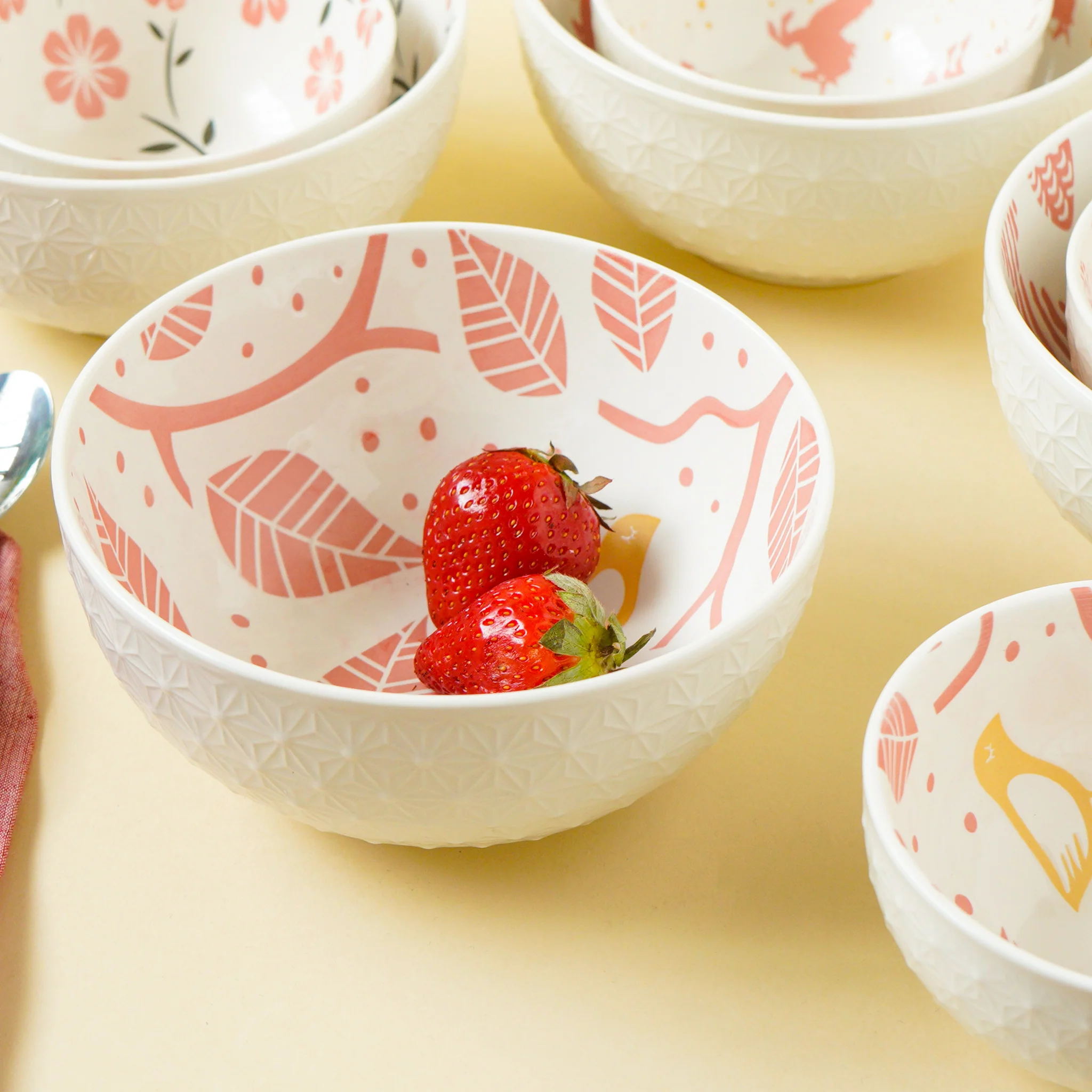 Natura Bowls Pink - Image 6