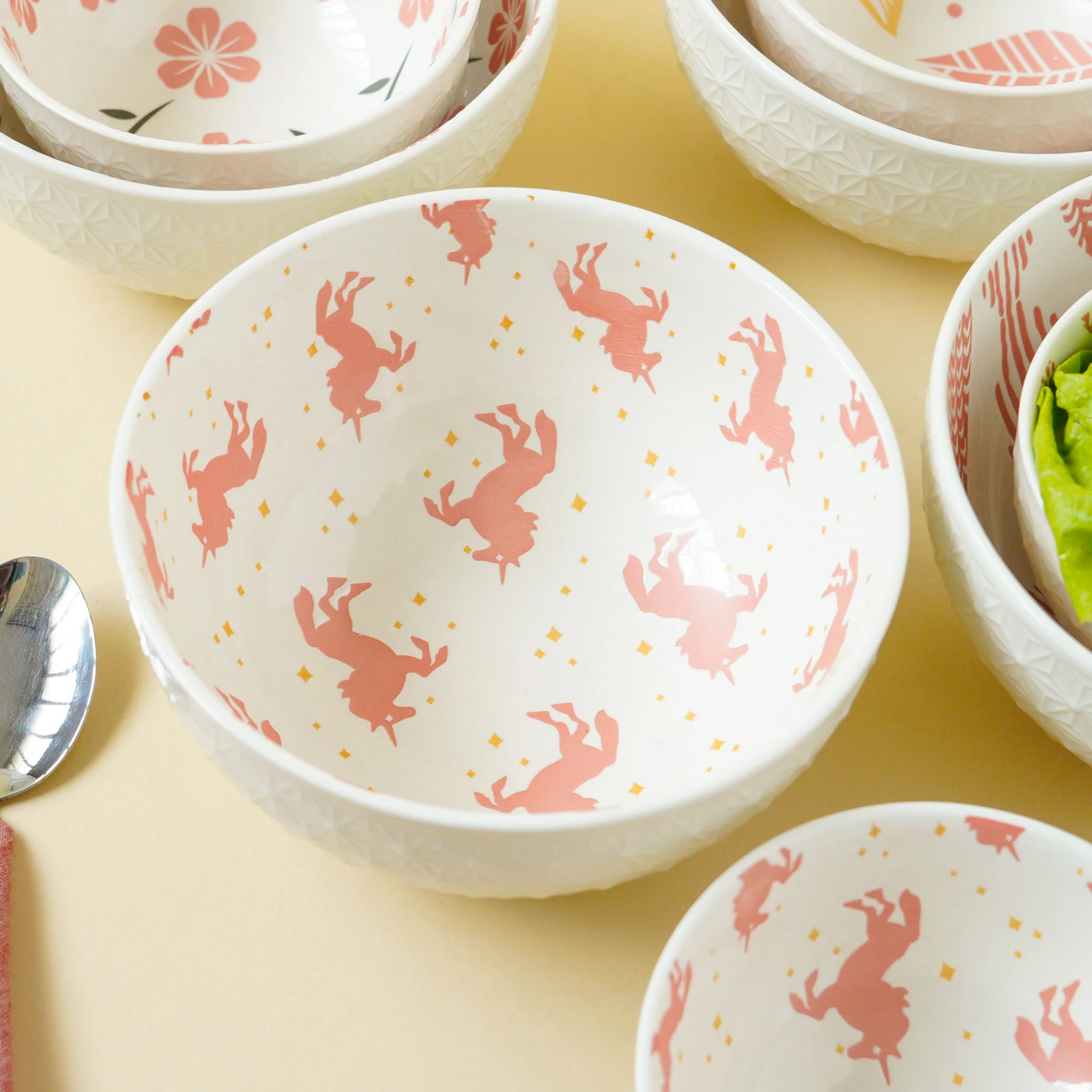 Natura Bowls Pink - Image 9