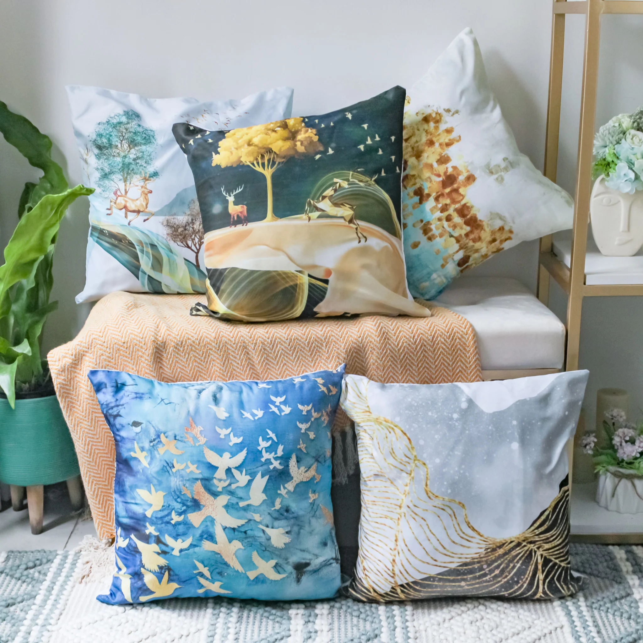 Natural Linen Cushion Cover - Image 10