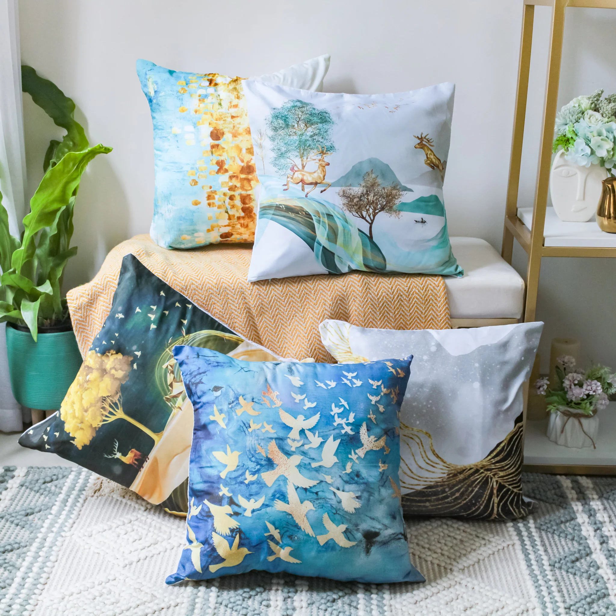 Natural Linen Cushion Cover - Image 6