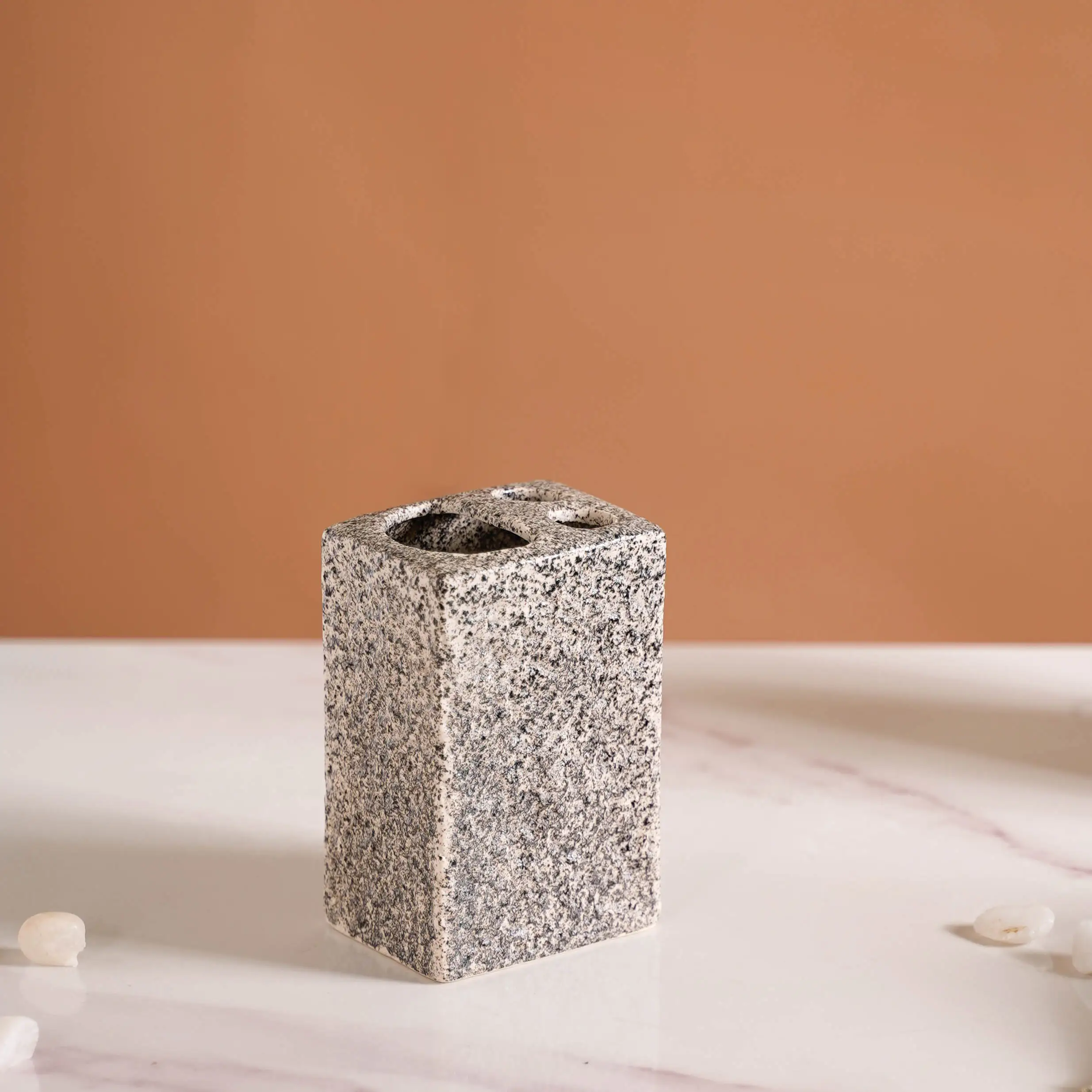 Natural Stone Textured Bathroom Set Of 3 - Image 14