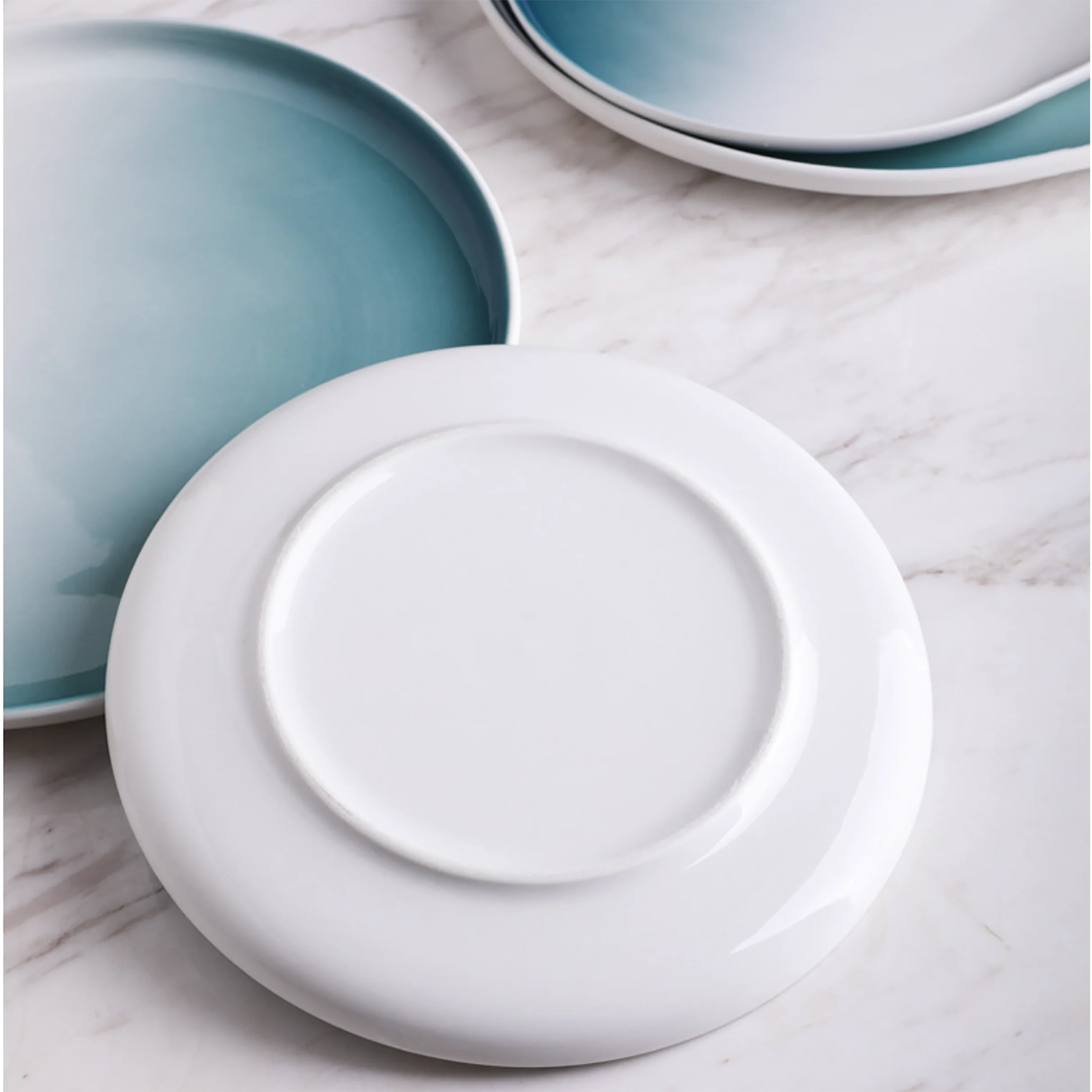 Navy Blue Dinner Plate - Image 12