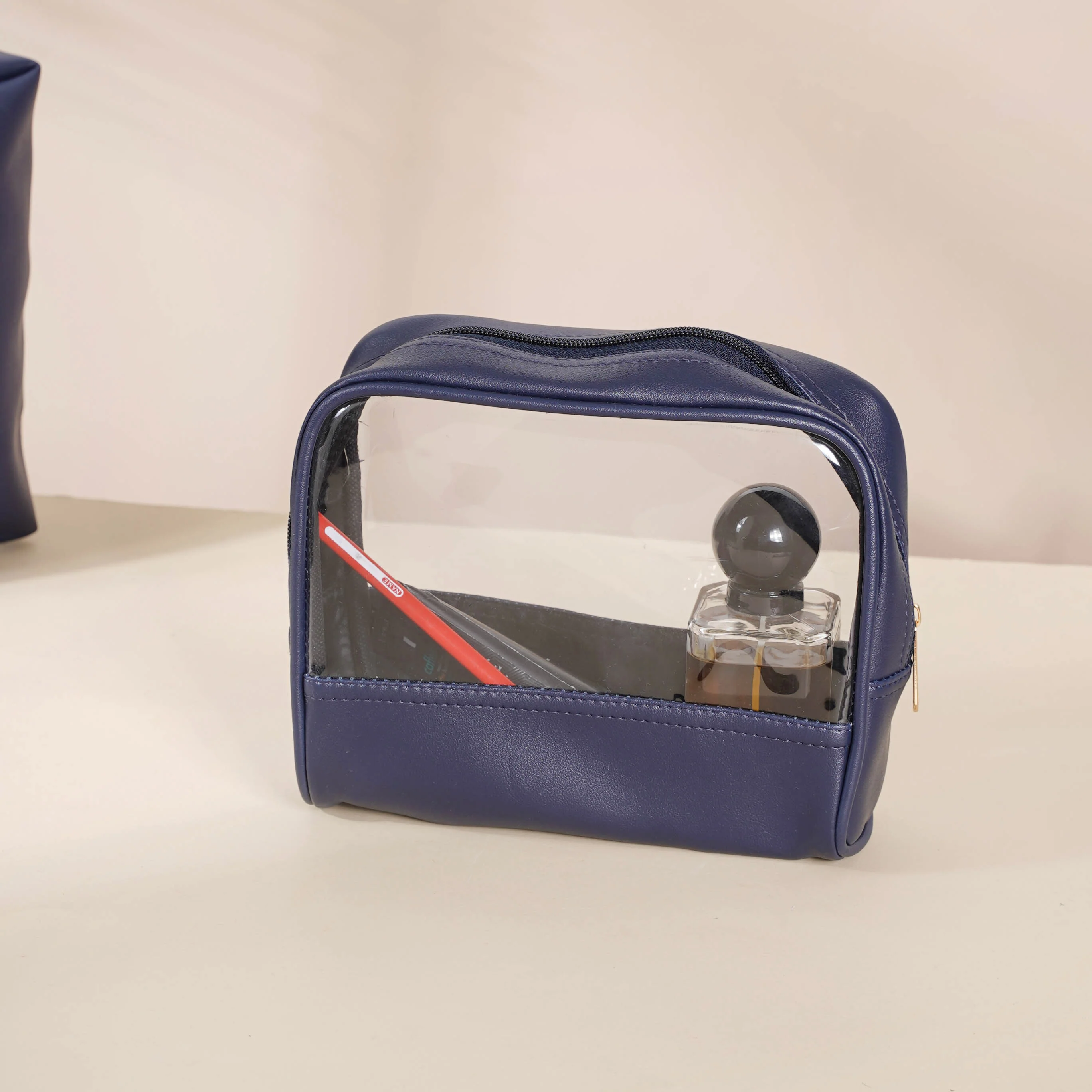 Navy Blue Travel Kit Set of 4 - Image 6