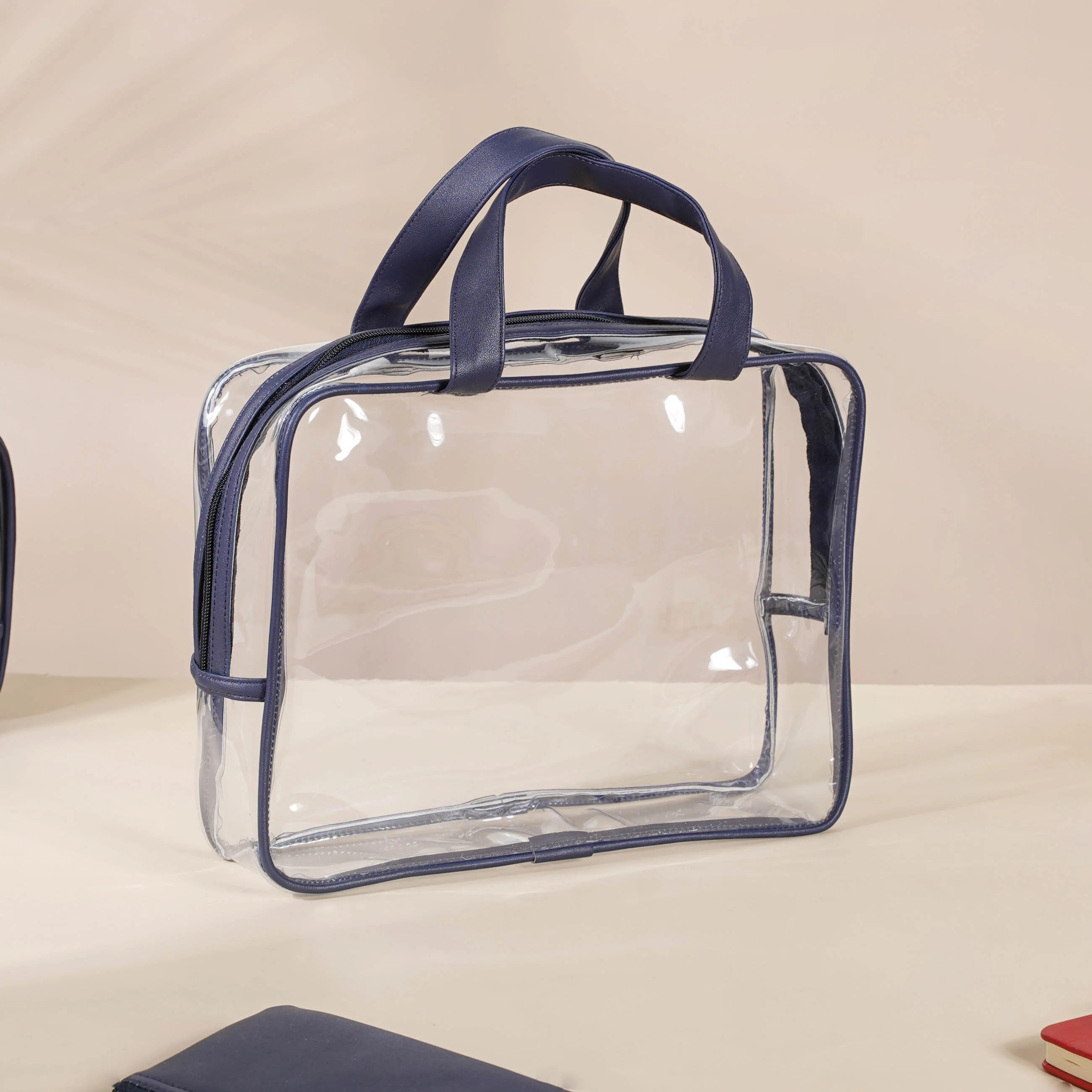 Navy Blue Travel Kit Set of 4 - Image 8